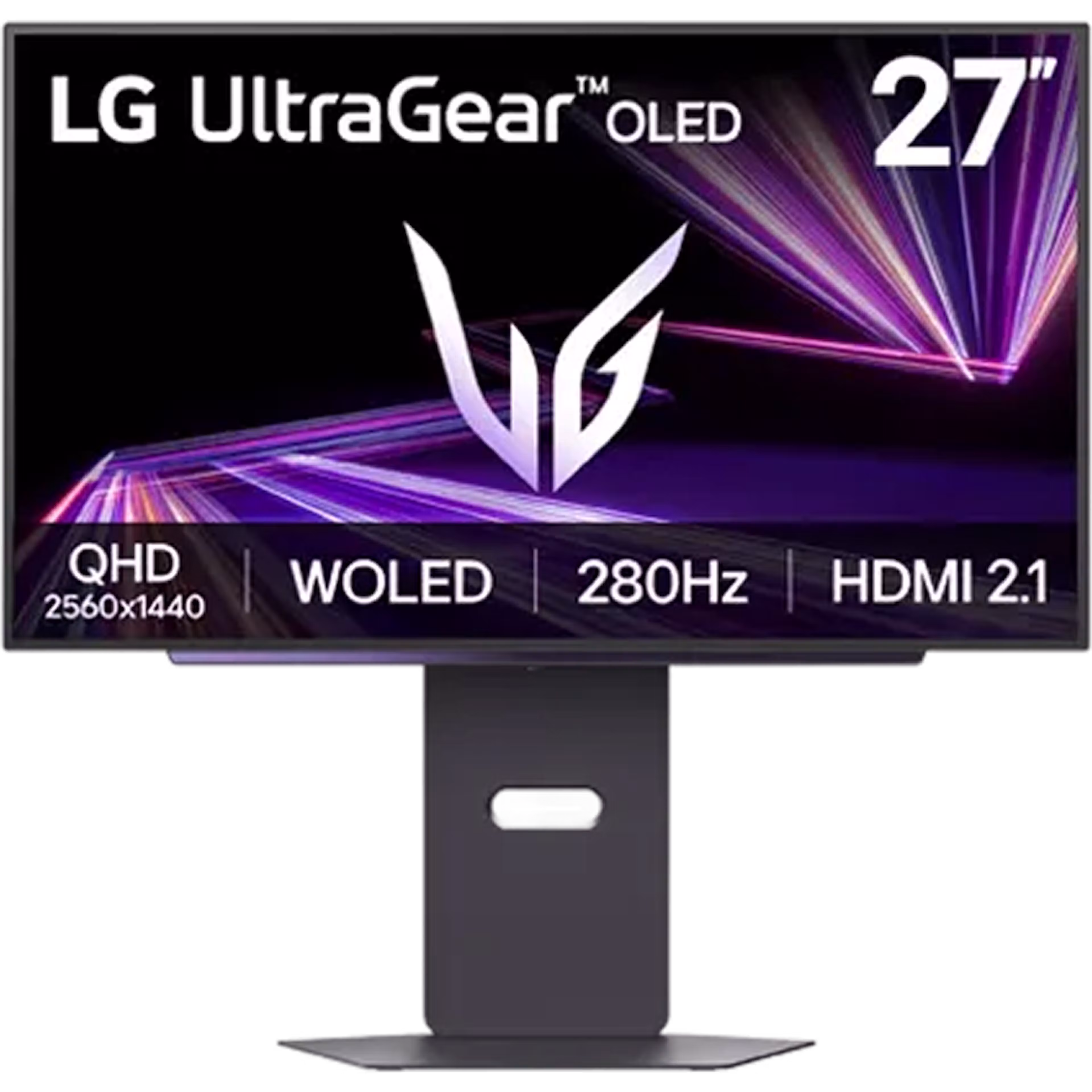 LG UltraGear™ OLED GX7 Gaming Monitor QHD 280Hz 27-inch Black