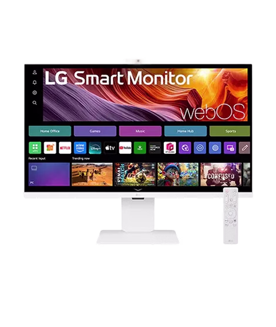 LG Smart Monitor 4K UHD 32-inch White