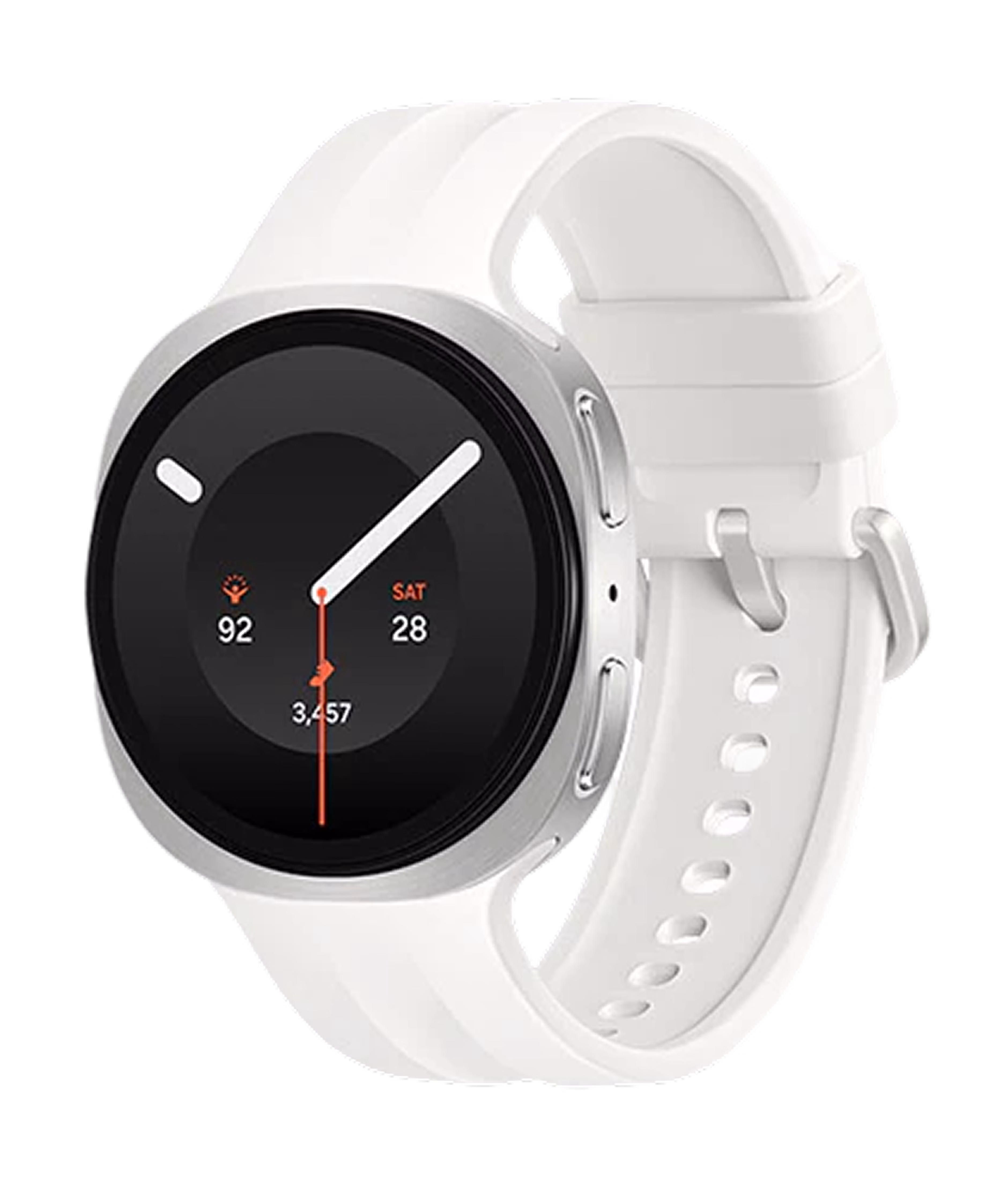 Samsung Galaxy Watch9 40mm Cream Case with Cream Sport Band S/M