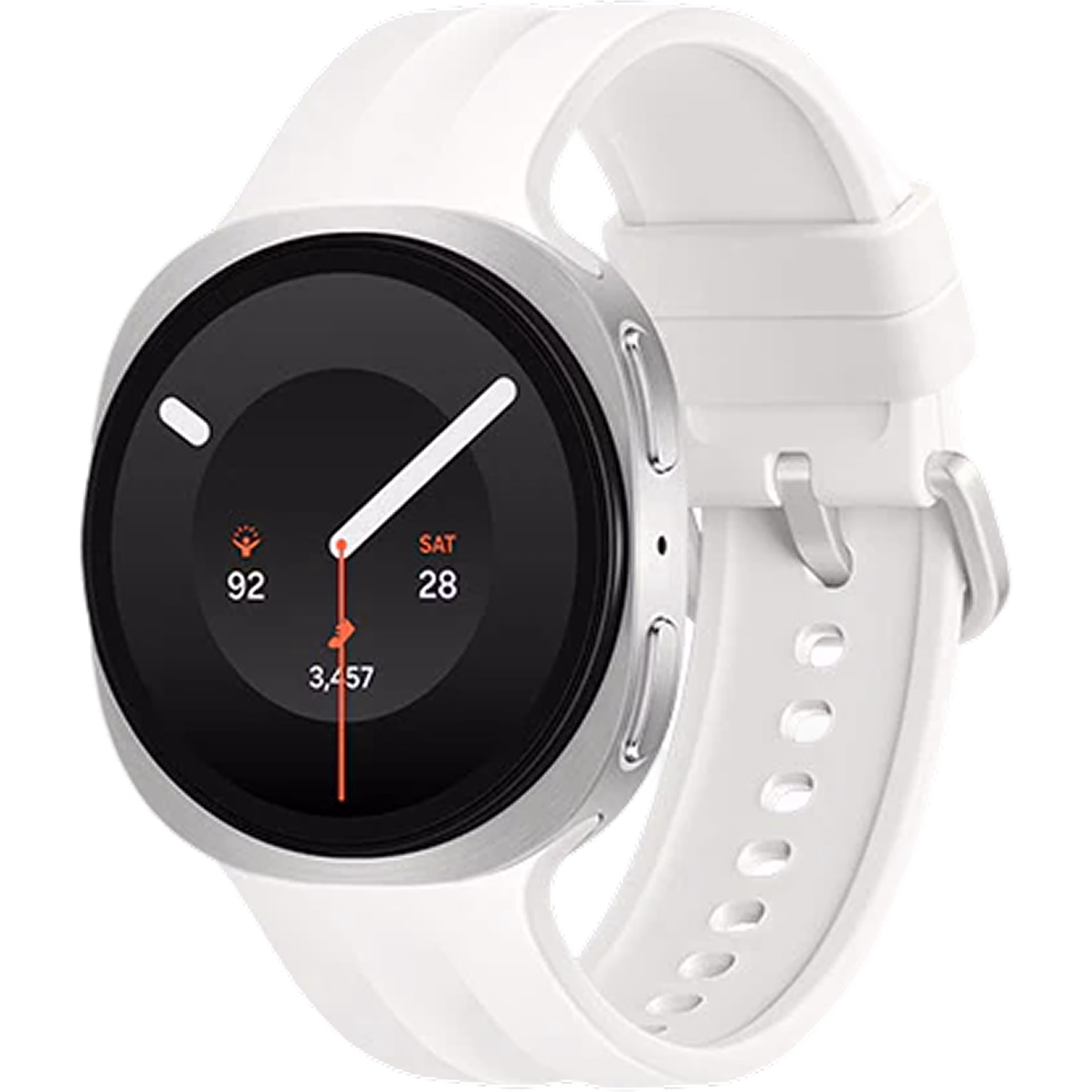 Samsung Galaxy Watch9 40mm Cream Case with Cream Sport Band S/M