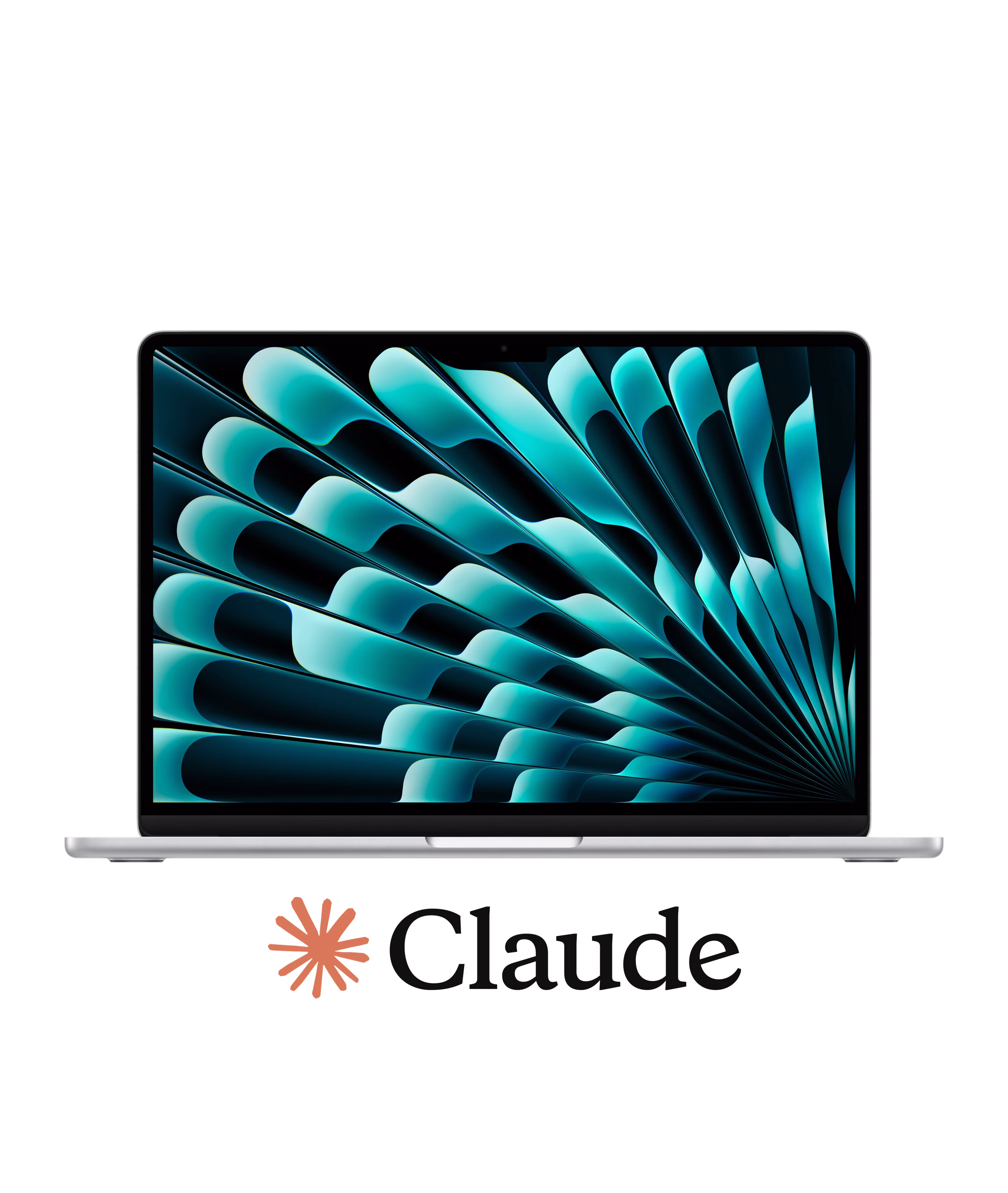 Apple MacBook Air 13-inch (2026) M5 with 1 year of Claude Pro 10-core CPU 10-core GPU 16-core Neural Engine 24GB unified memory 1TB SSD Silver