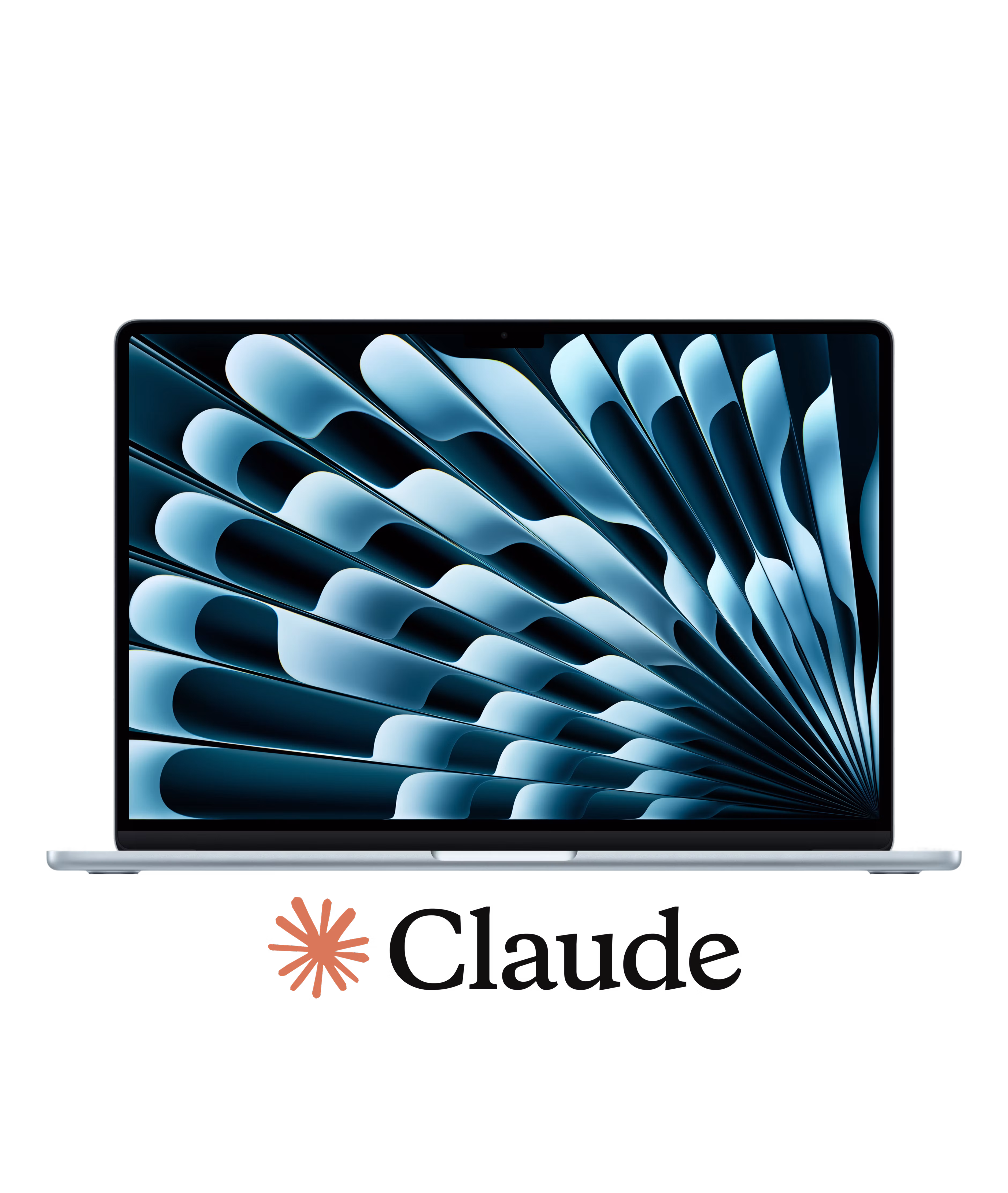 Apple MacBook Air 15-inch (2026) M5 with 1 year of Claude Pro 10-core CPU 10-core GPU 16-core Neural Engine 16GB unified memory 1TB SSD Sky Blue