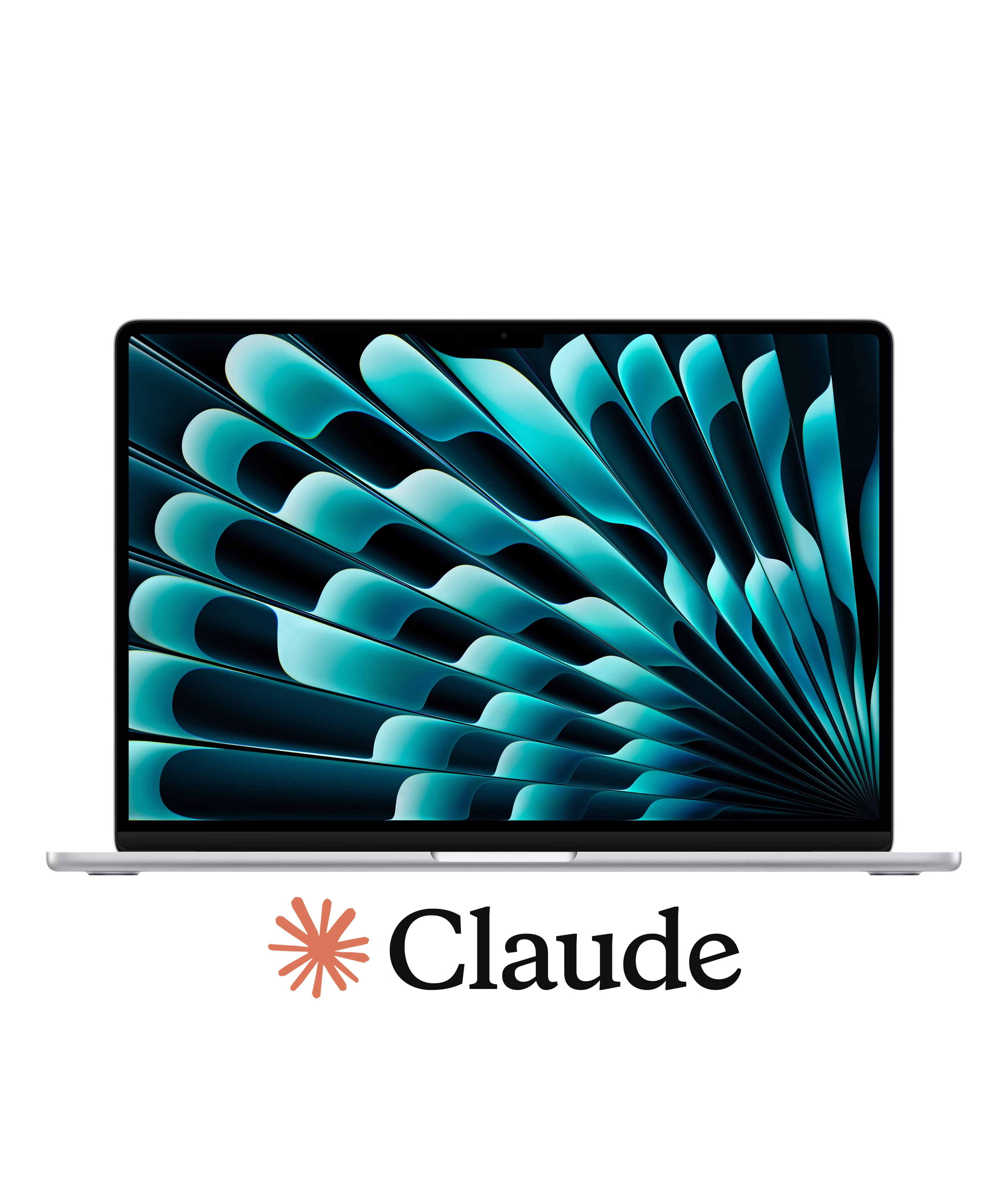 Apple MacBook Air 15-inch (2026) M5 with 1 year of Claude Pro 10-core CPU 10-core GPU 16-core Neural Engine 24GB unified memory 1TB SSD Silver