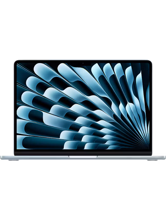 Apple MacBook Air 13-inch (2025) M4 chip with 10-core CPU 8-core GPU and 16-core Neural Engine 16GB unified memory 256GB SSD Sky Blue