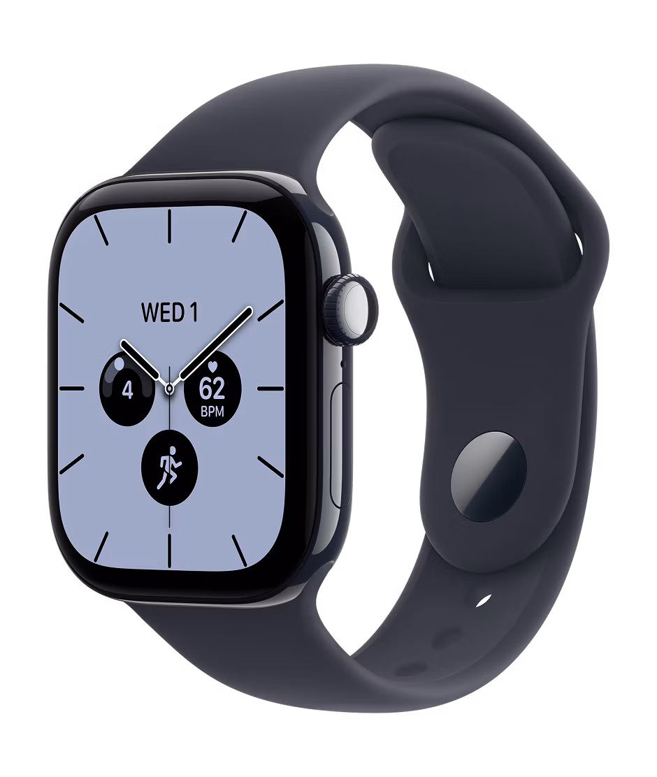 Apple Watch Series 12 GPS + Cellular 42mm Night Blue Ceramic case with Navy Blue Sport Band M/L