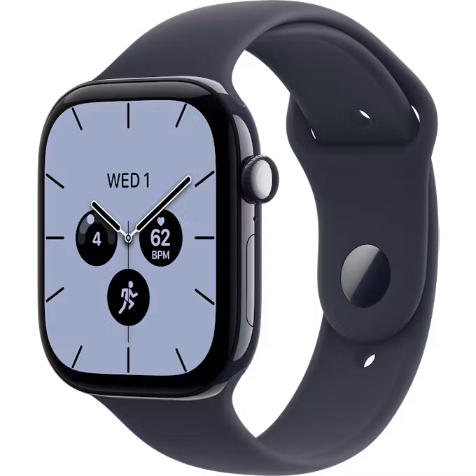 Apple Watch Series 12 GPS + Cellular 46mm Night Blue Ceramic case with Navy Blue Sport Band M/L