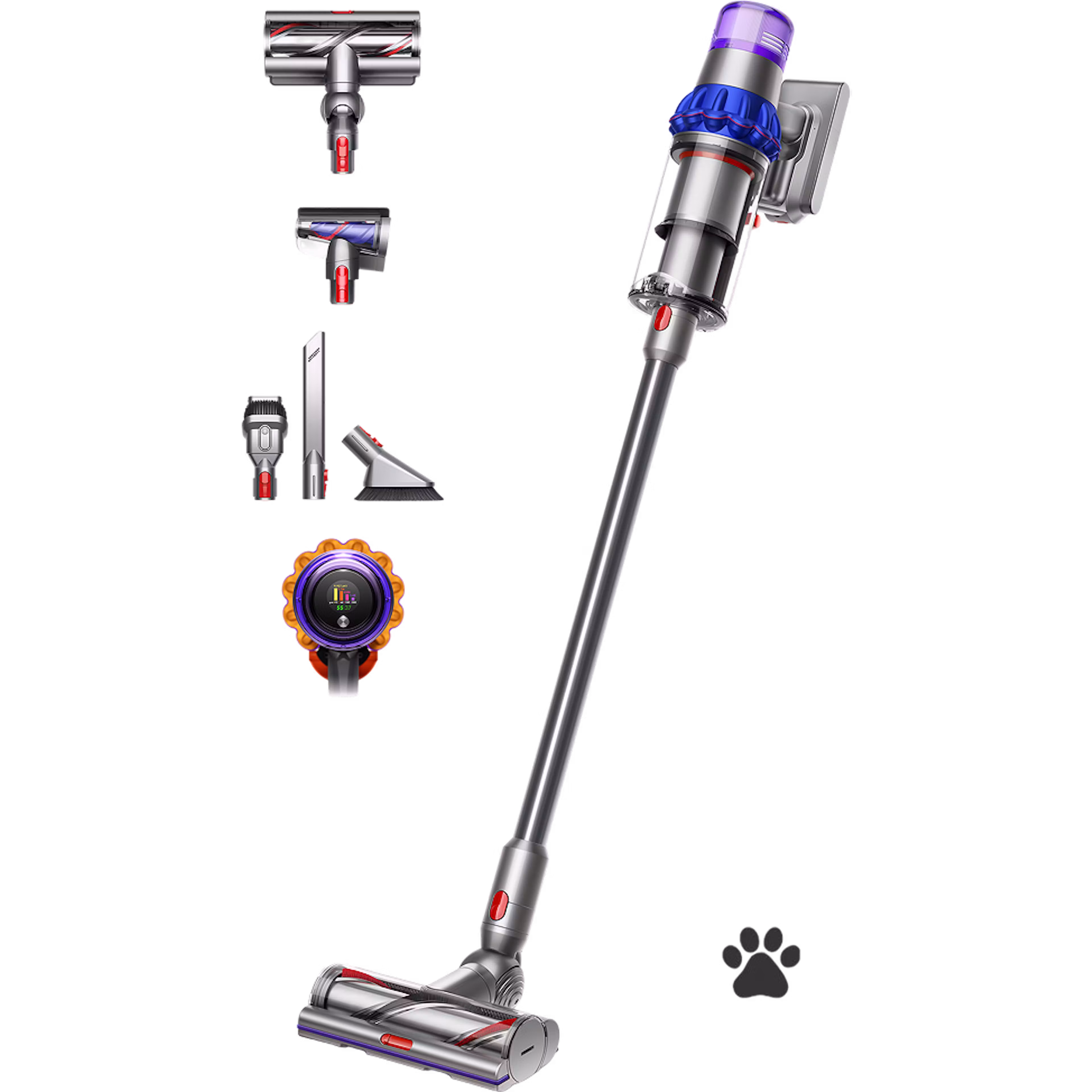 Dyson V15 Detect™ Animal Blue/Iron/Nickel