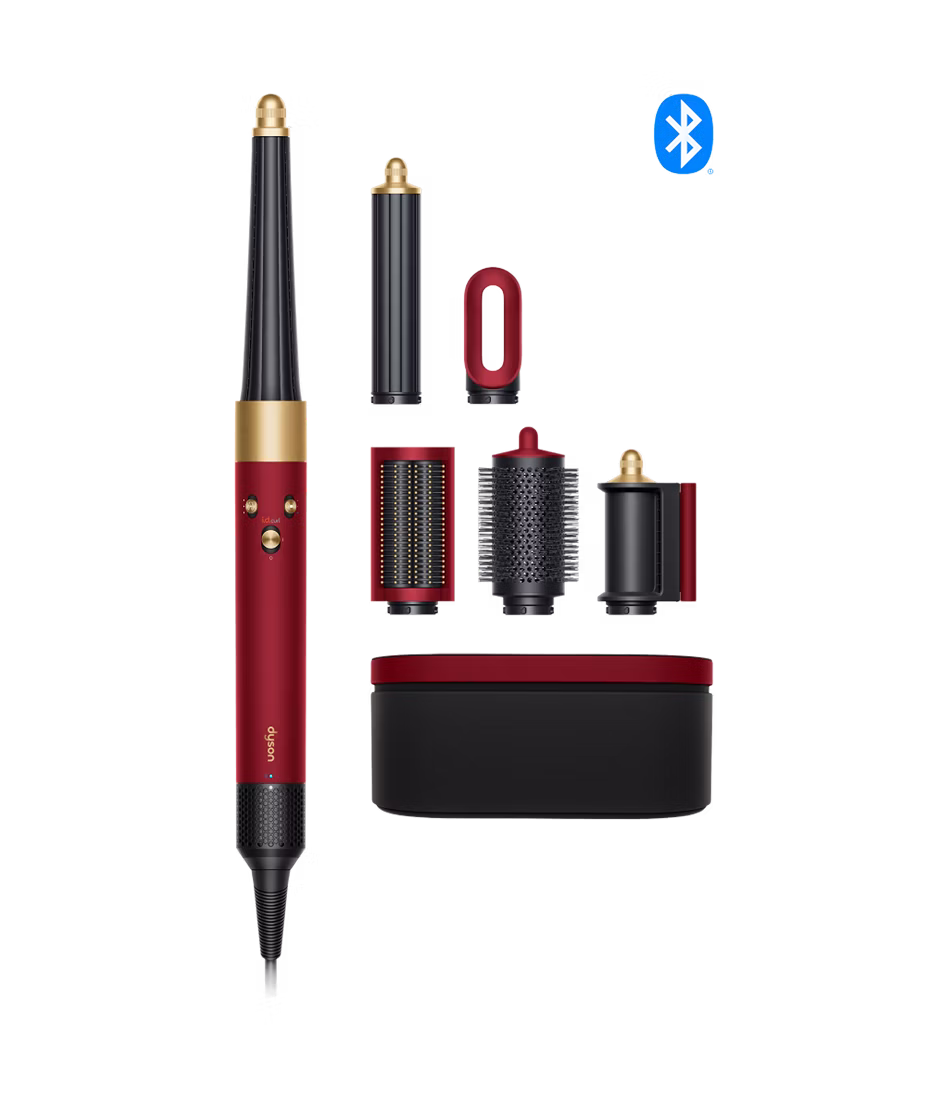 Dyson Airwrap i.d.™ multi-styler and dryer - Straight+Wavy Red Velvet/Gold