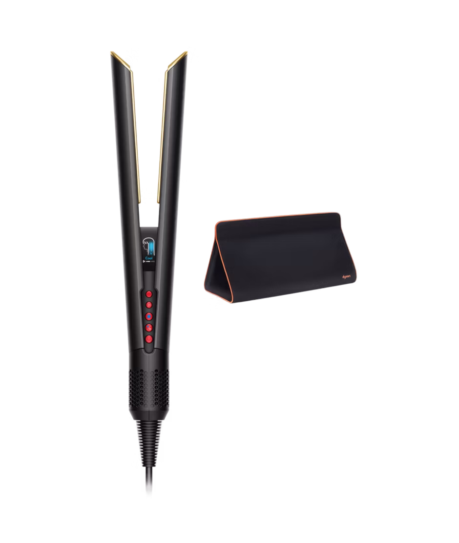 Dyson Airstrait™ dryer and straightener Onyx Black/Gold
