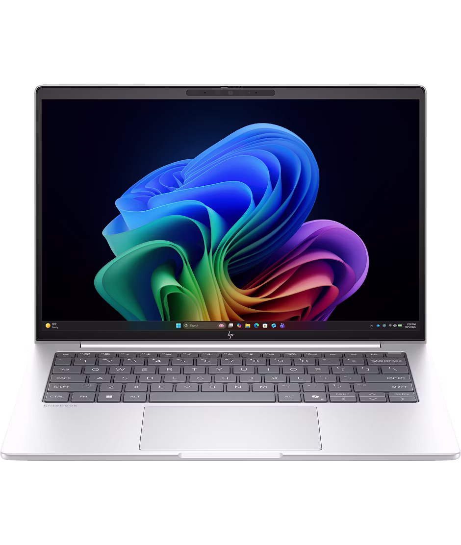 HP EliteBook 8 G2i AI PC 14" Windows 11 Pro Intel Core Ultra 5 335 Integrated Intel Graphics 16GB memory 512GB storage Glacier Silver