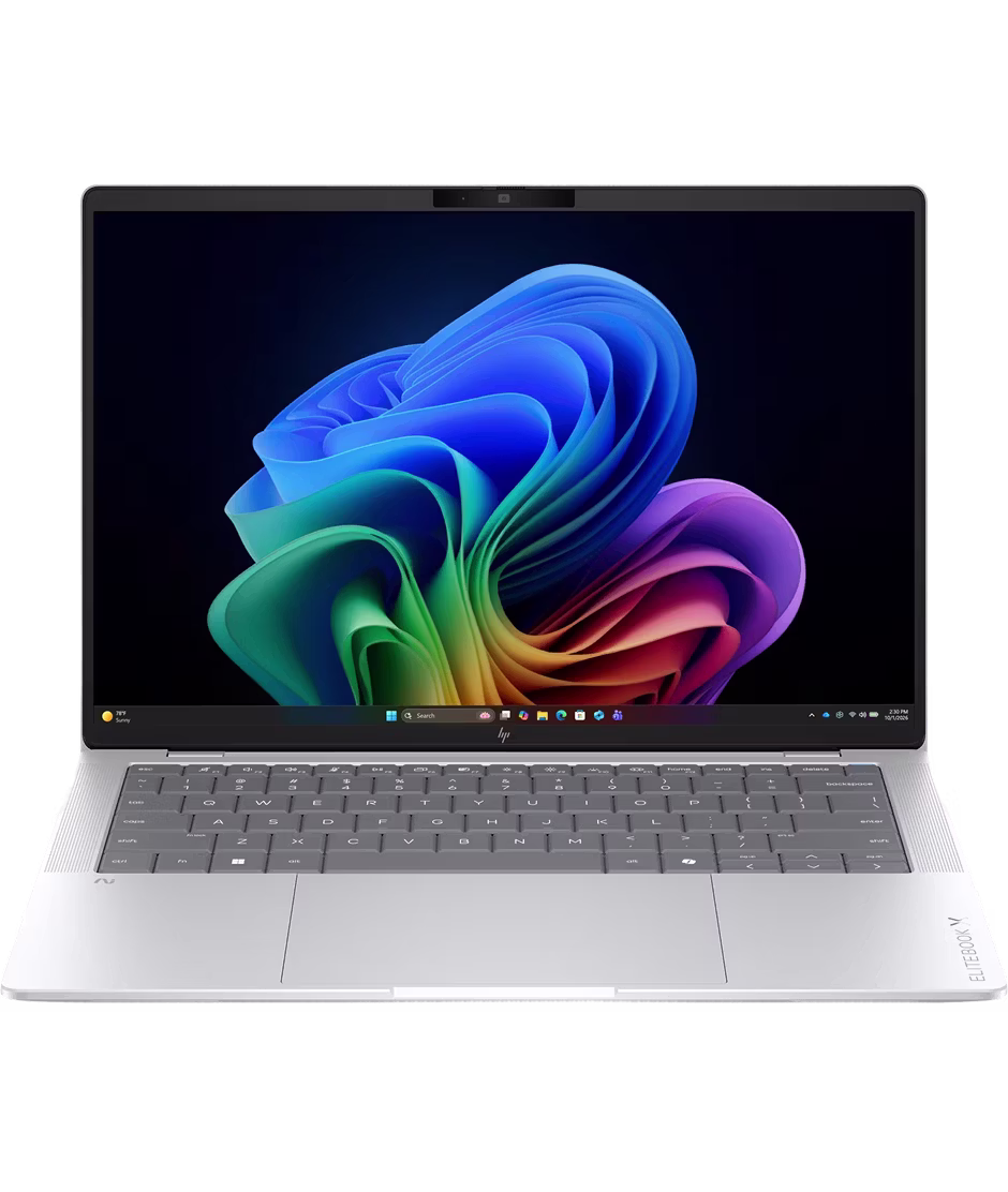 HP EliteBook X G2a AI PC 14" Windows 11 Pro AMD Ryzen AI 9 HX PRO 470 AMD Radeon 890M 64GB memory 1TB storage Glacier Silver