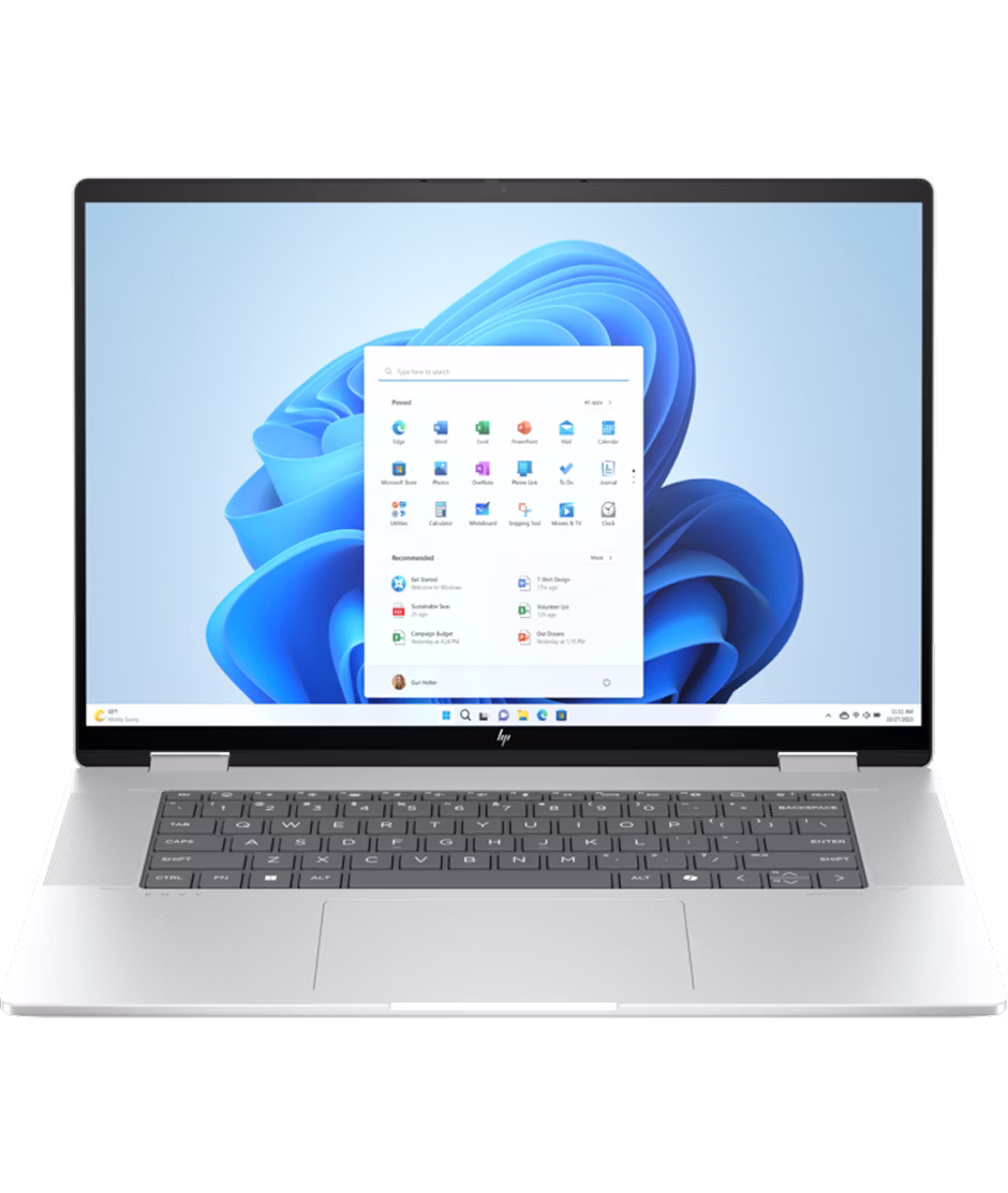HP Envy x360 16-inch (2024) Intel Core Ultra 5 512GB Storage 8GB Memory Glacier Silver