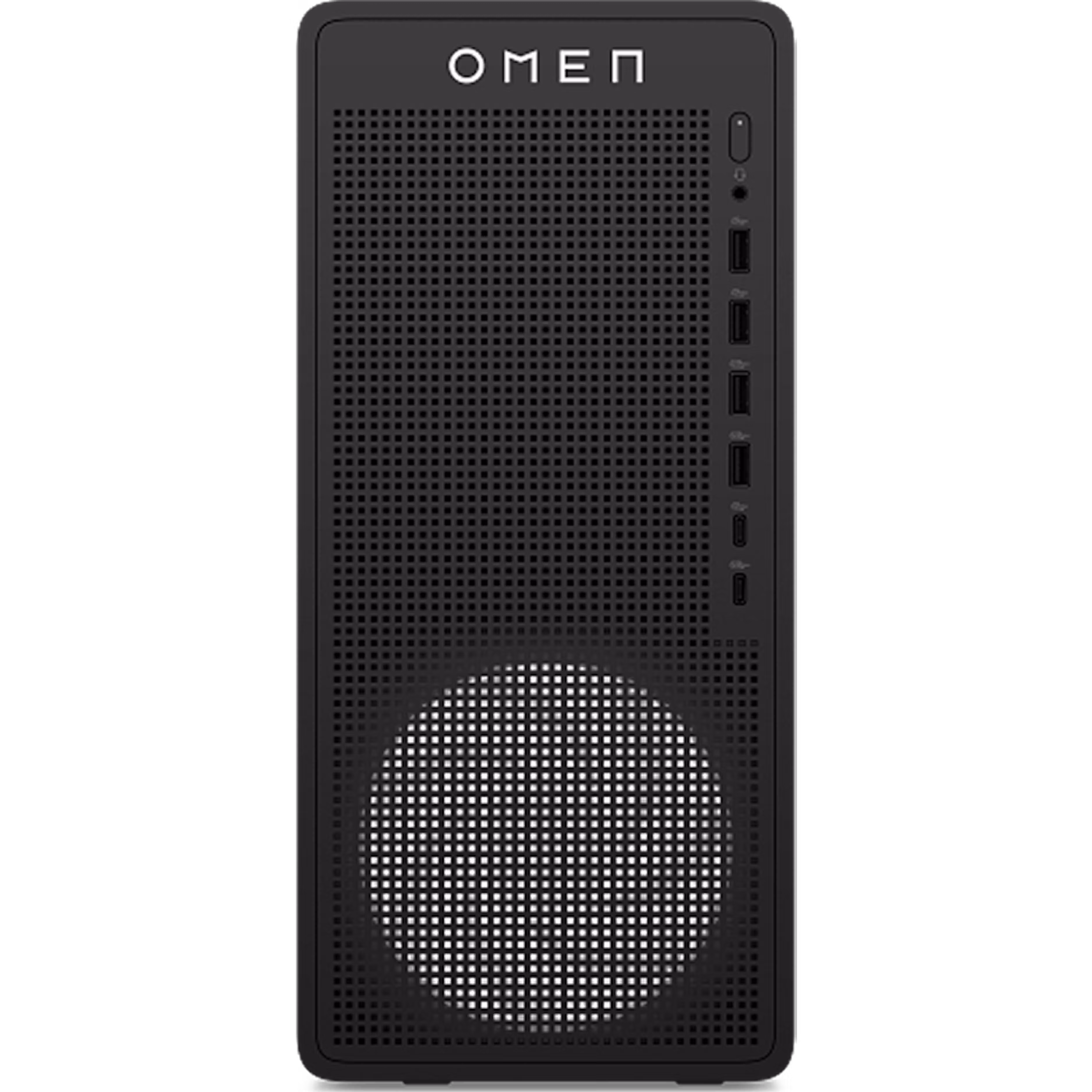 HP OMEN 16L Gaming Desktop (2025) AMD Ryzen 7 8700F NVIDIA GeForce RTX 5060 Ti (8 GB) 16GB memory 1TB storage Black