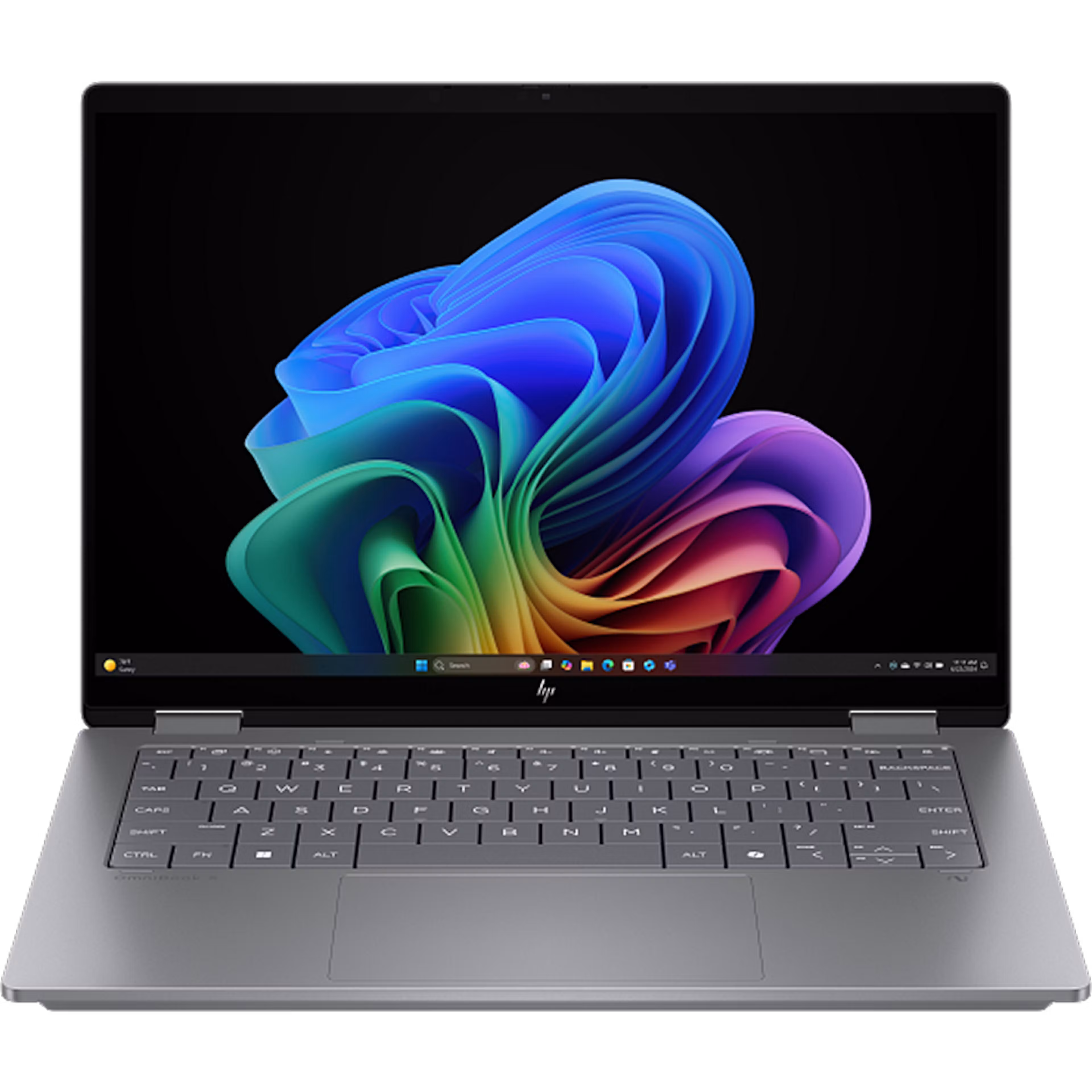 HP OmniBook X Flip 2-in-1 Next Gen AI (2025) 14" Intel Core Ultra 5 226V Intel Arc Graphics 130V 16GB memory 512GB storage Glacier Silver