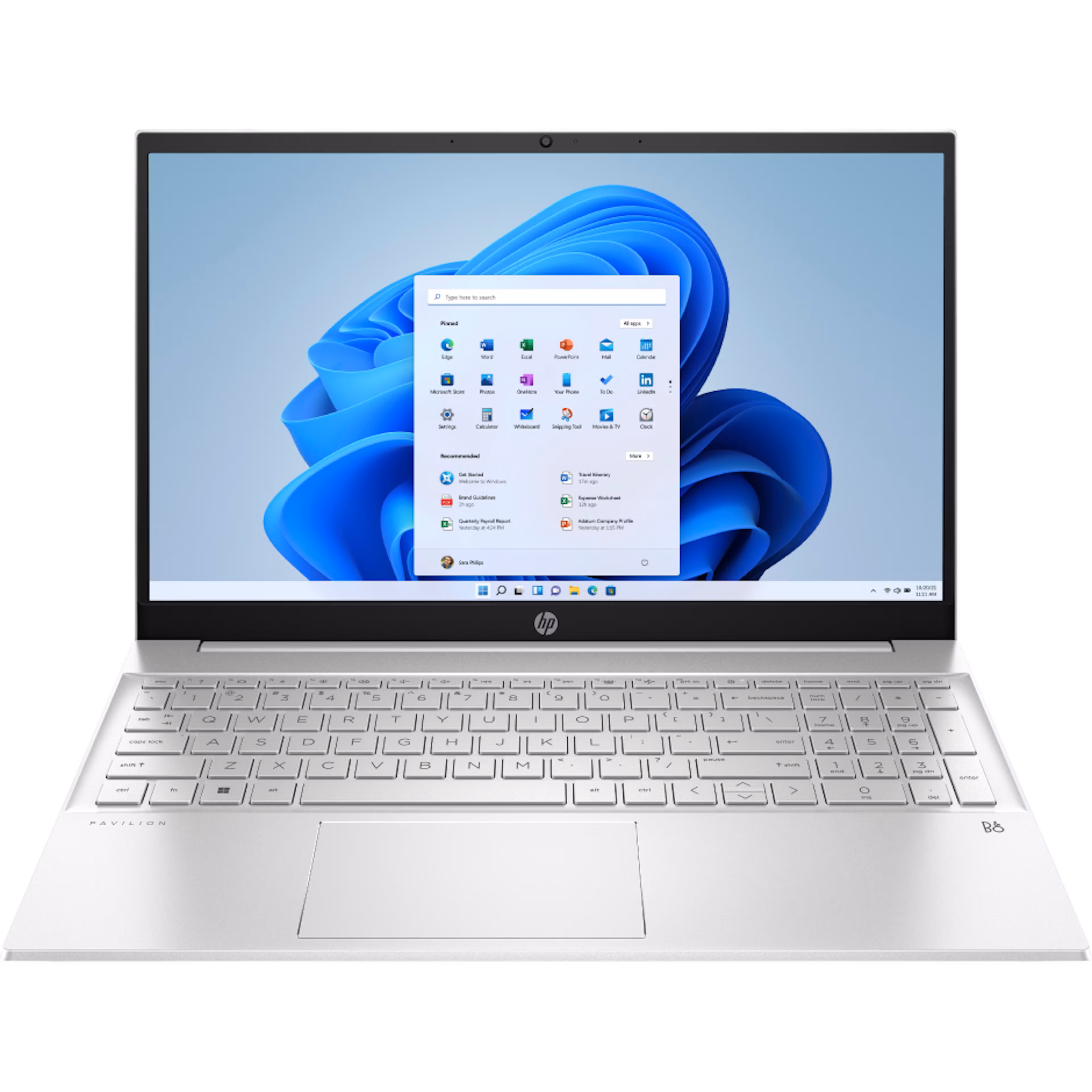 HP Pavilion 15.6-inch (2023) Ryzen 5 512GB Storage 8GB Memory Natural Silver