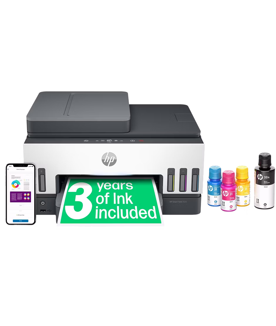 Smart Tank 7605 Wireless All-in-One Printer