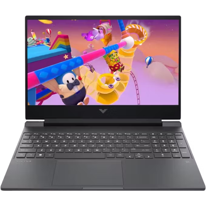 HP Victus (2025) 15.6" AMD Ryzen 5 240 NVIDIA GeForce RTX 5050 16GB memory 1TB storage Mica Silver