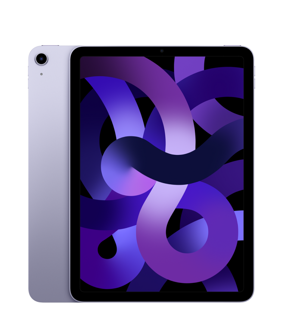 New Apple iPad Air 10.9inch (2022) 256GB Purple £22.49/month Raylo