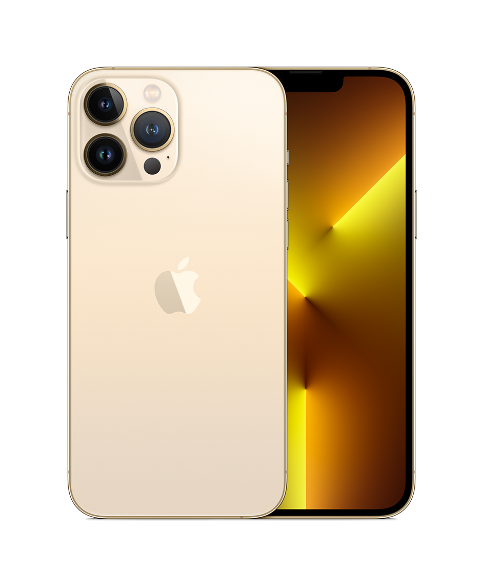 Refurbished Apple iPhone 13 Pro Max 256GB Gold | £25.57/month | Raylo