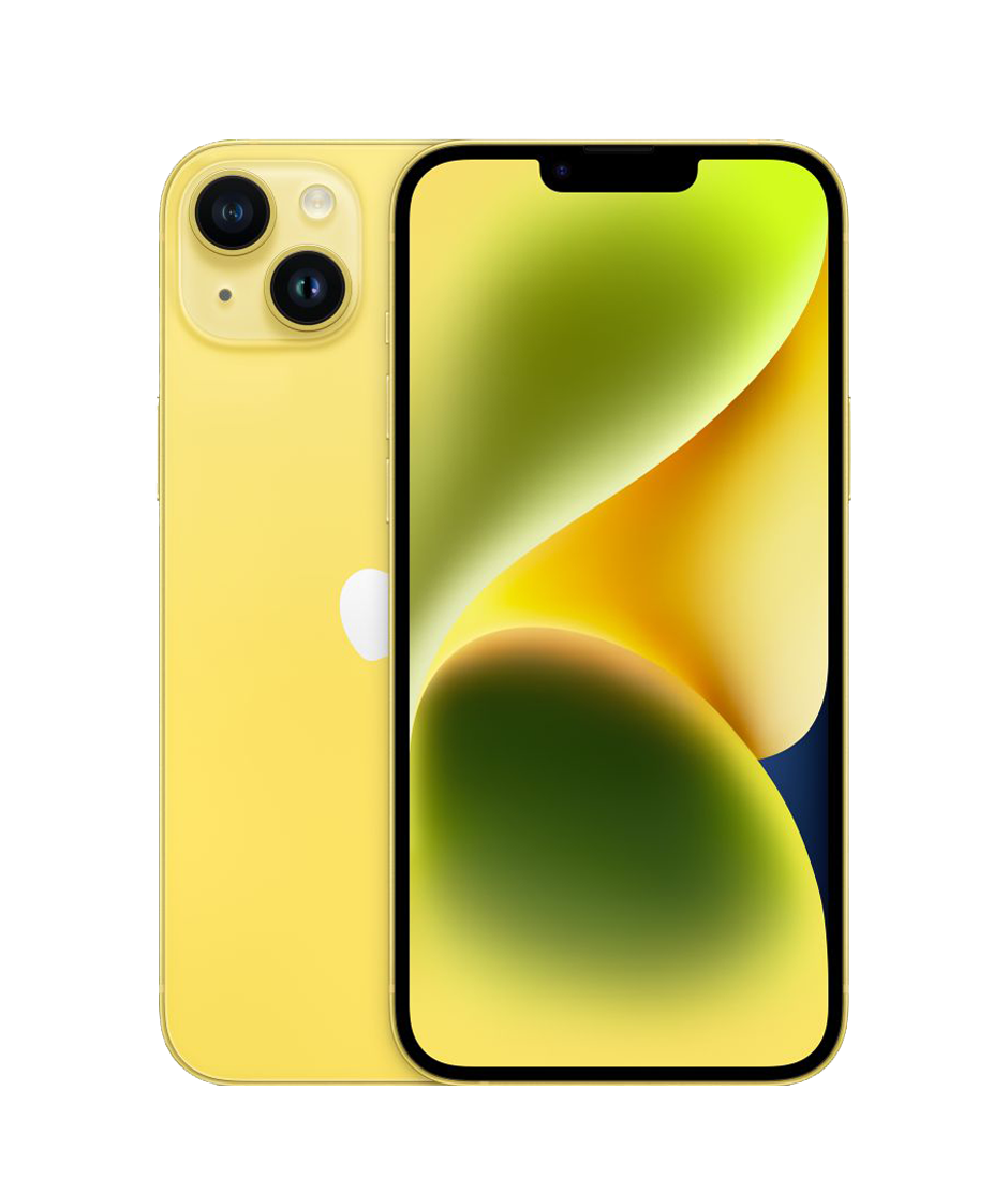 New Apple iPhone 14 Plus 256GB Yellow £24.29/month Raylo