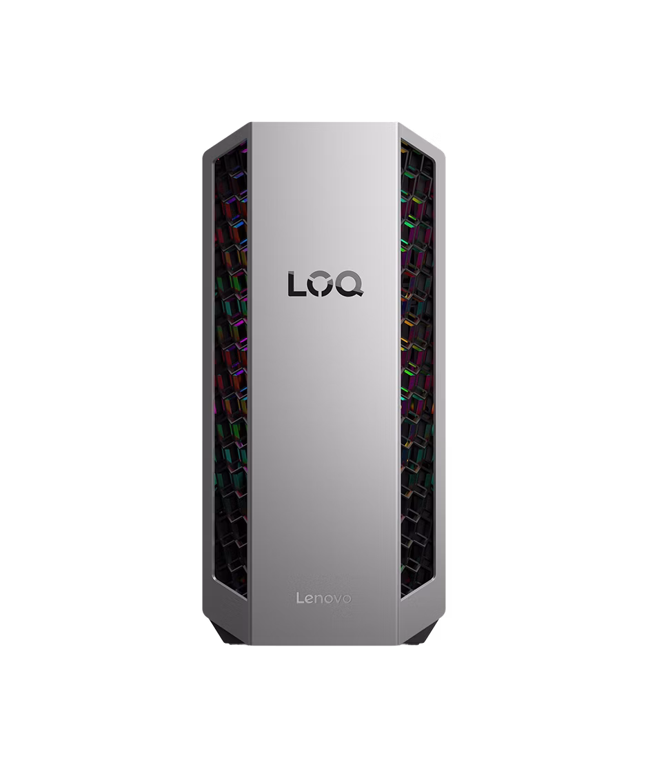 Lenovo LOQ Tower 26ADR10 (2026) AMD Ryzen 7 8745HX NVIDIA GeForce RTX 5050 16GB memory 1TB SSD Eclipse Black