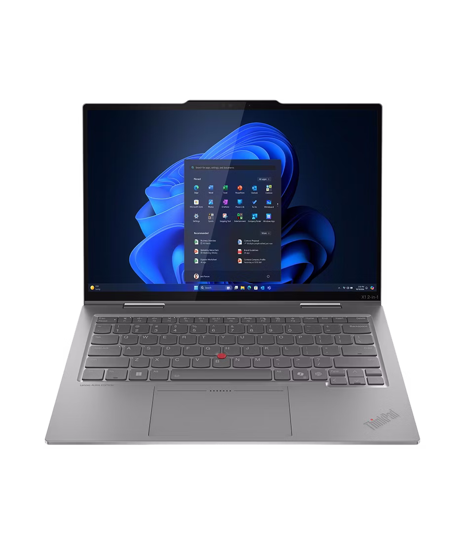 Lenovo ThinkPad X1 2-in-1 Gen 10 Aura Edition 14" 2.8K OLED Touchscreen Windows 11 Pro Intel Core Ultra 7 258V Integrated Intel Arc Graphics 140V 32GB memory 1TB SSD Luna Grey