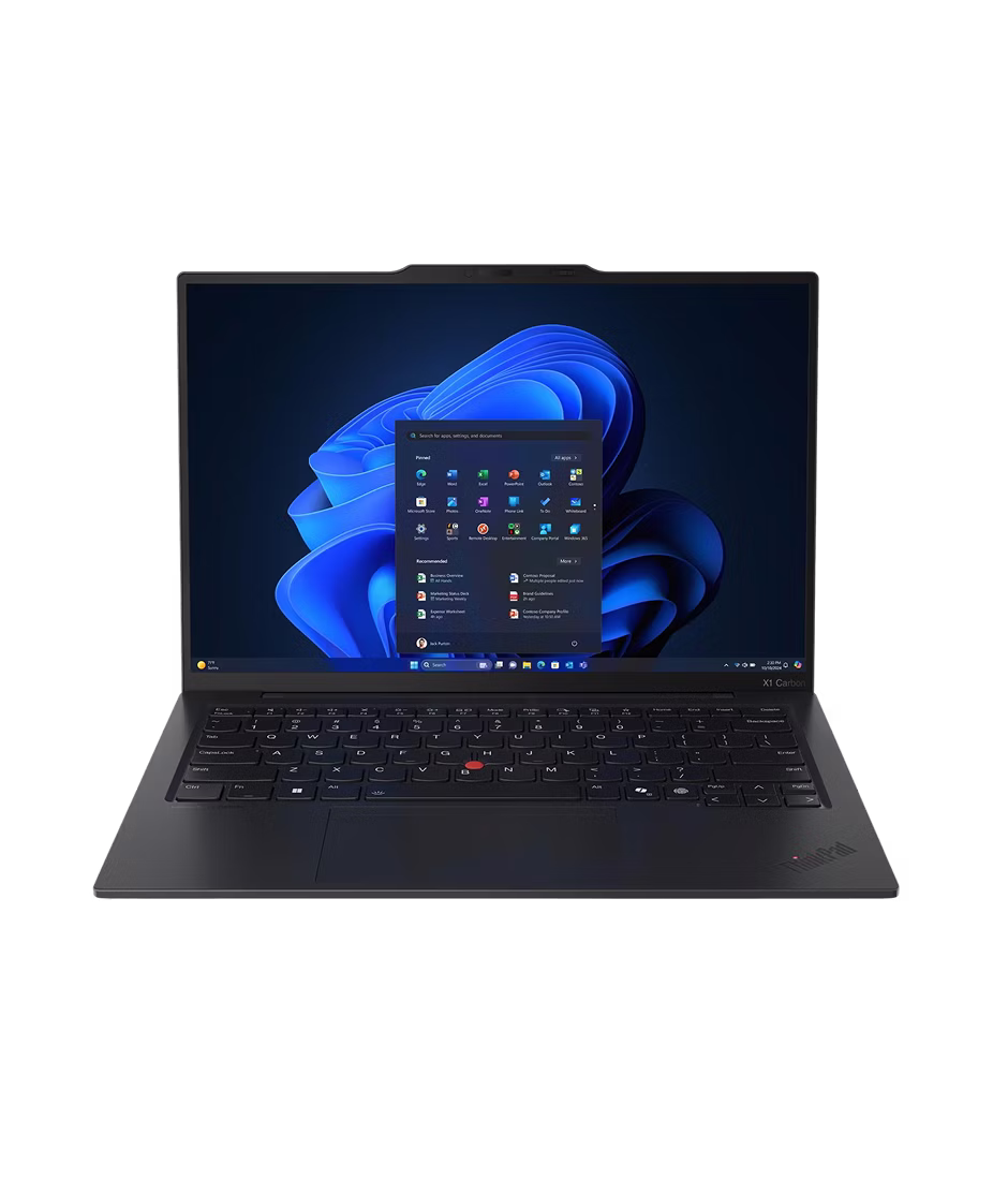 Lenovo ThinkPad X1 Carbon Gen 13 Aura Edition 5G 14" 2.8K OLED Touchscreen Windows 11 Pro Intel Core Ultra 7 255U Integrated Intel Graphics 32GB memory 1TB SSD Black Paint