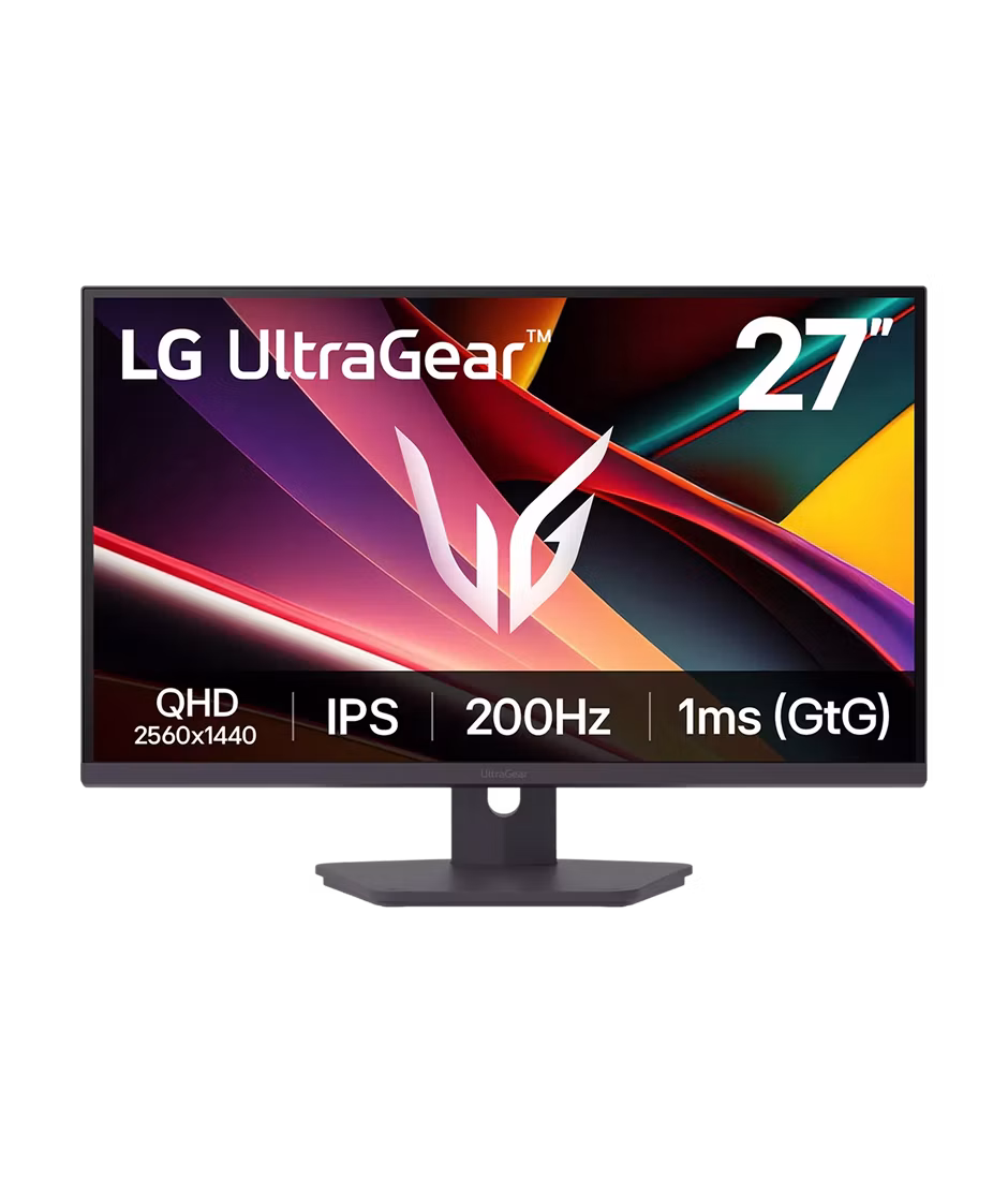 LG UltraGear™ G6 Gaming Monitor QHD 200Hz 27-inch Black