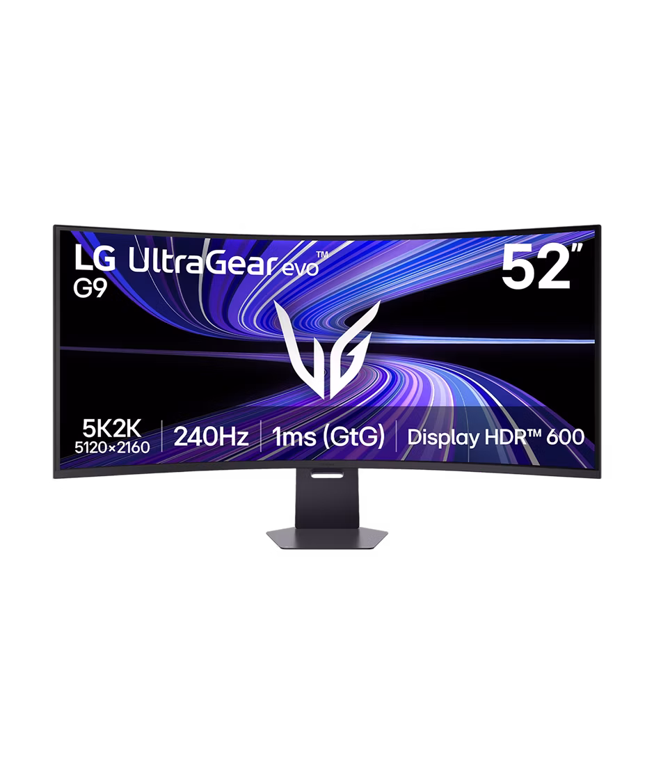 LG UltraGear™ evo G9 Gaming Monitor 5K2K 240Hz 52-inch Black