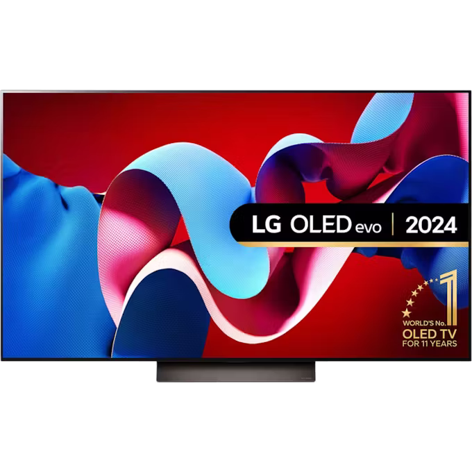 LG OLED evo AI C4 (2024) 4K Smart TV 55-inch Black