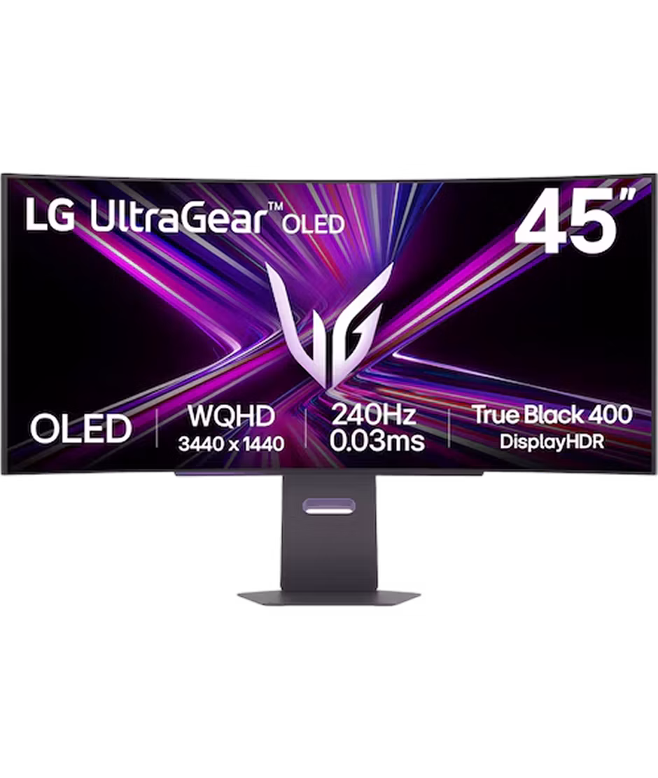LG UltraGear™ OLED GX9 Gaming Monitor WQHD Curved 45-inch Black
