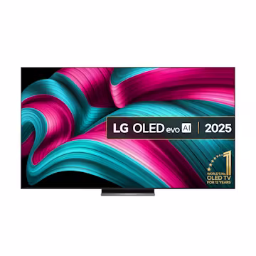83 Inch LG OLED evo AI C5 4K Smart TV 2025, Dark Titan Silver