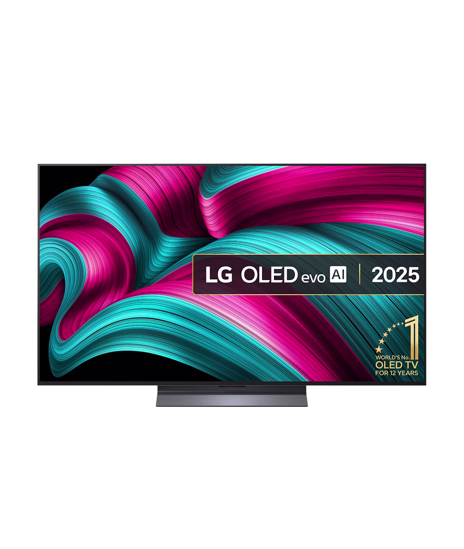 LG OLED C5 evo AI (2025) C54 4K Smart TV 55-inch Dark Titan Silver