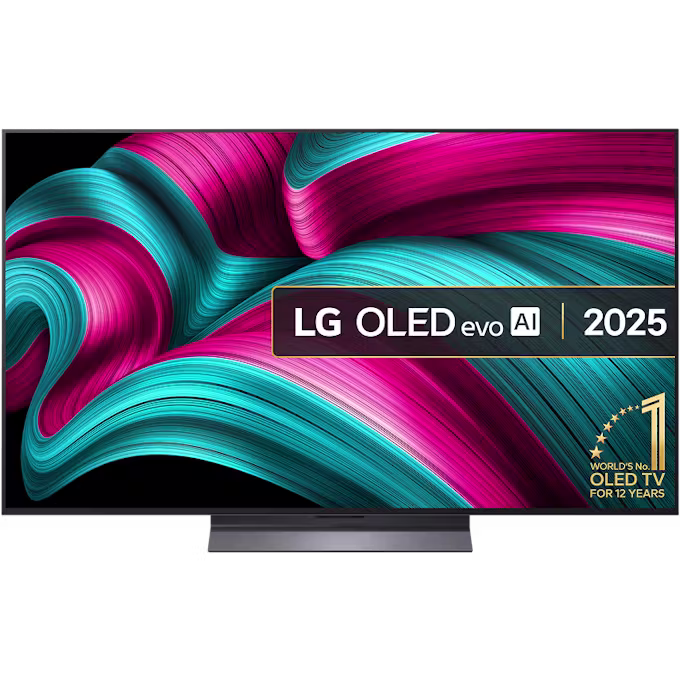 LG OLED C5 evo AI (2025) C54 4K Smart TV 55-inch Dark Titan Silver