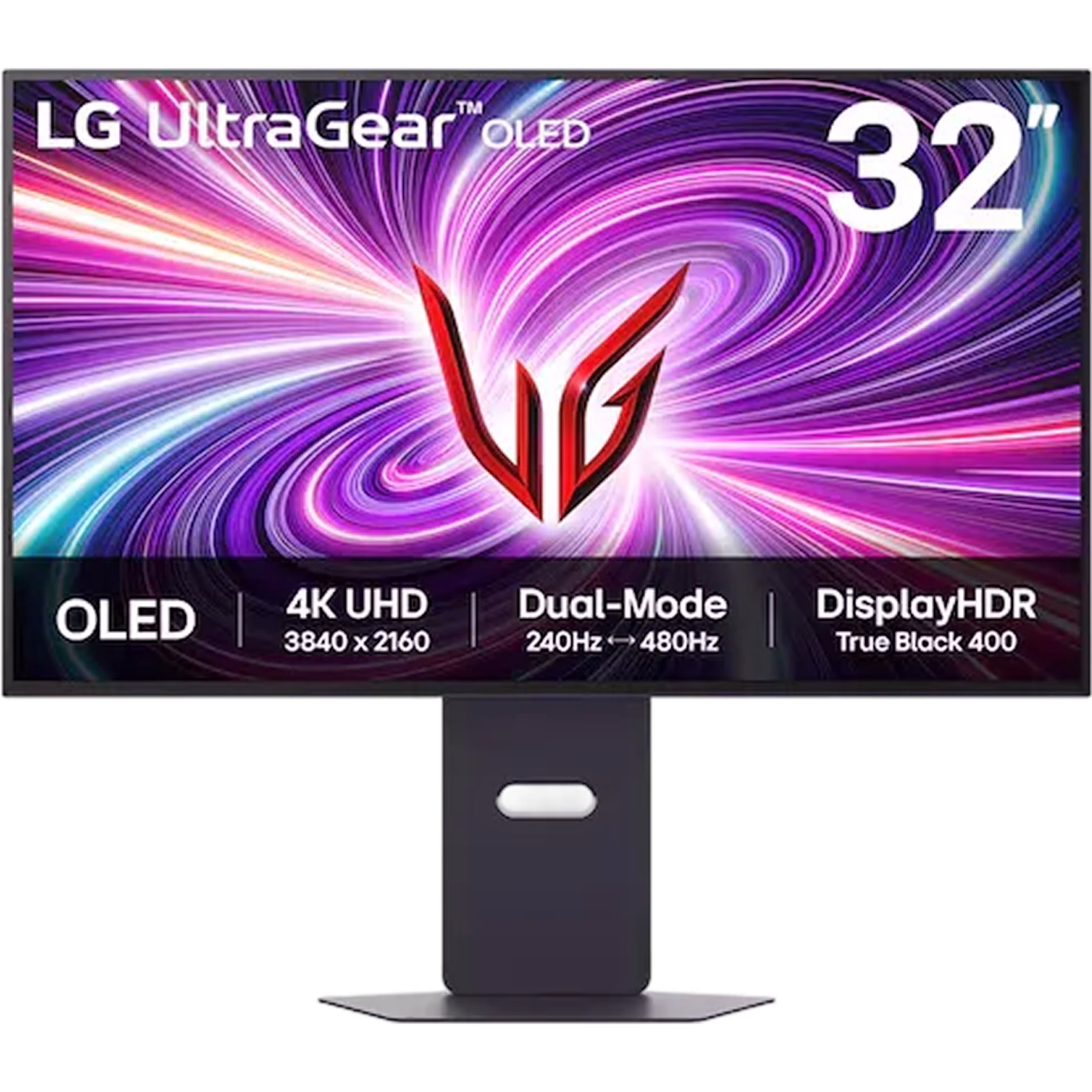LG UltraGear™ OLED Gaming Monitor 4K UHD Dual-Mode 32-inch Black