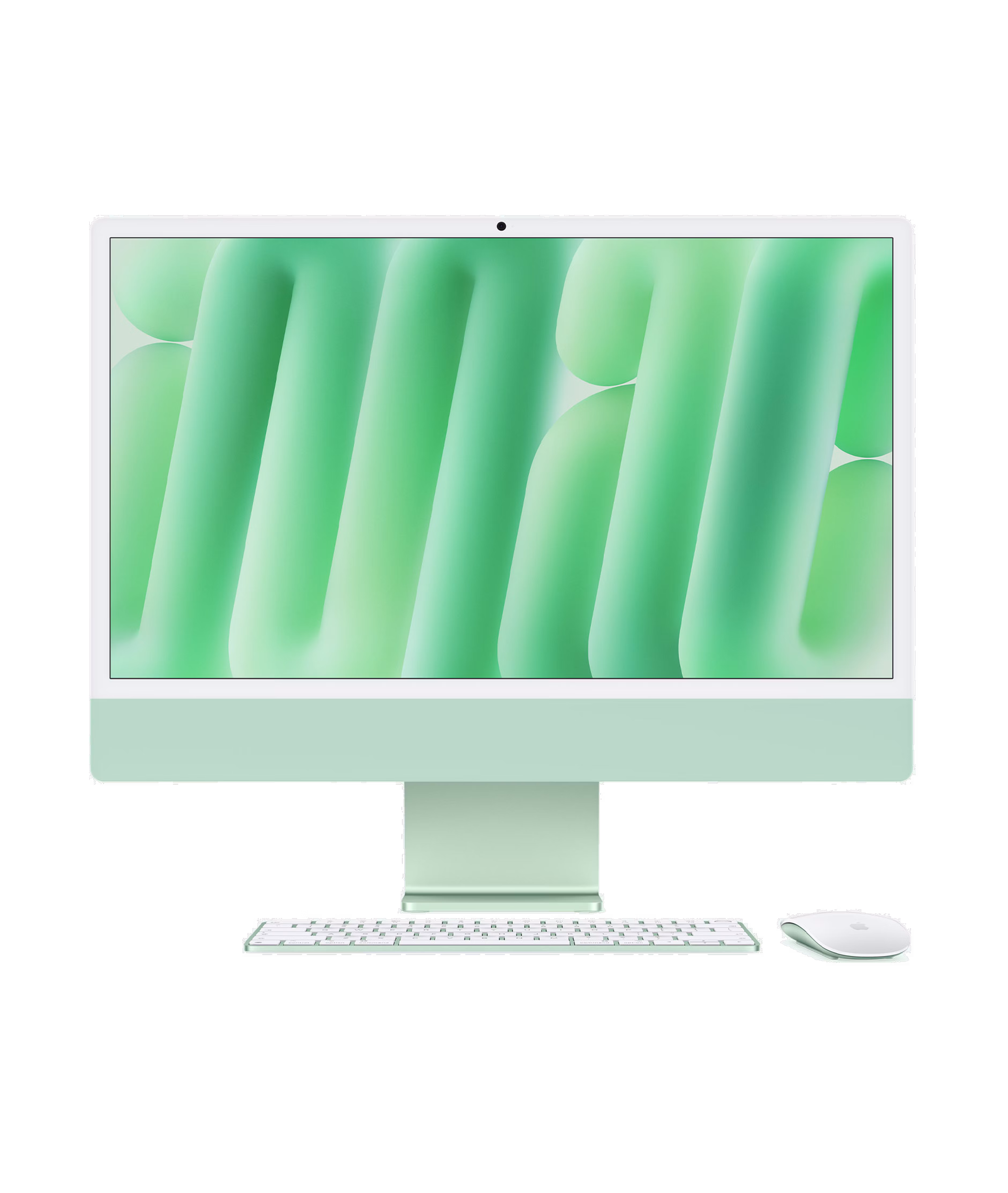 Apple iMac (2026) M6 chip with 4 Thunderbolt ports 12-core CPU 12-core GPU Dual 16-core Neural Engine 16GB unified memory 512GB SSD Green