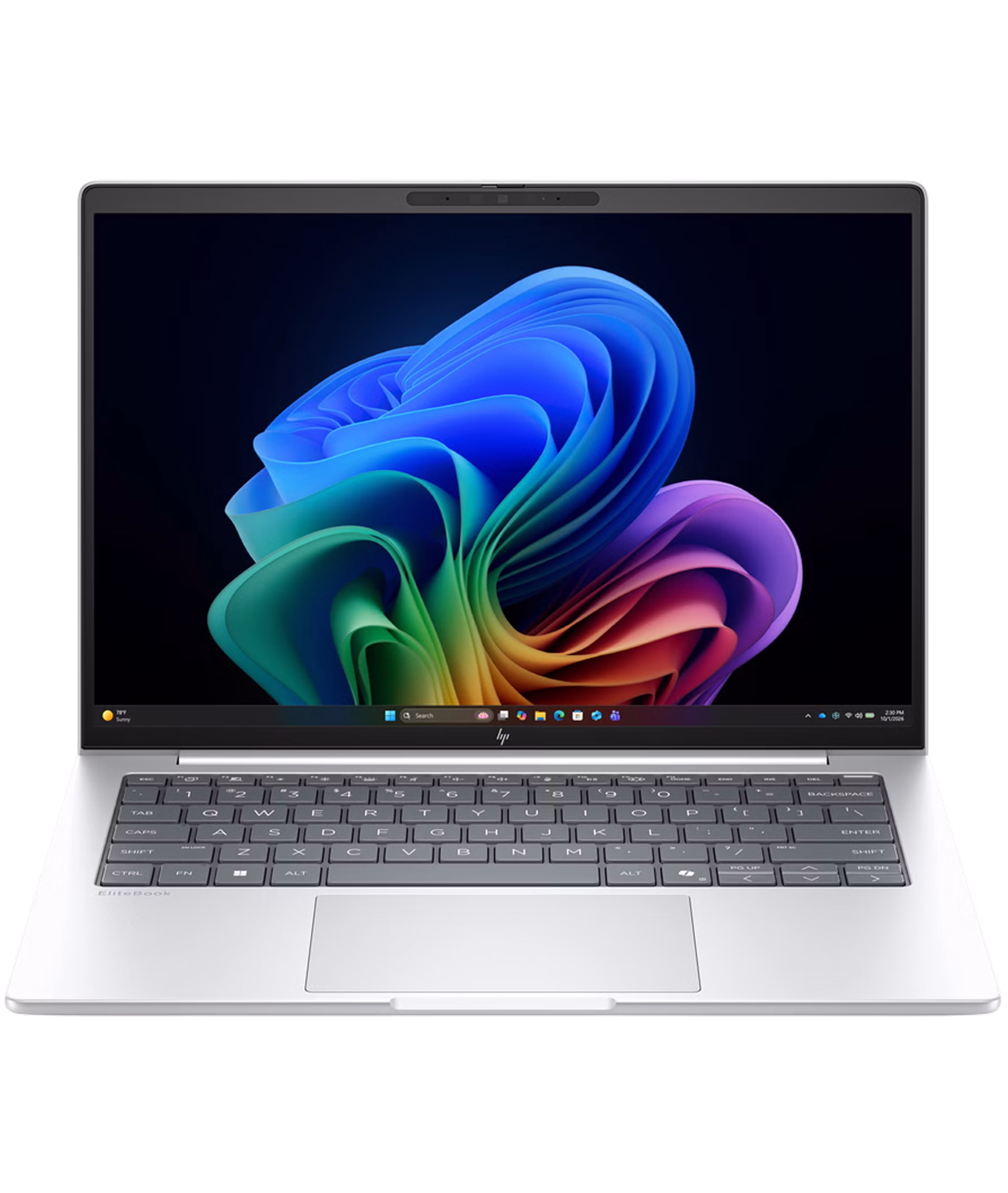 HP EliteBook 8 G2i AI PC 14" Windows 11 Pro Intel Core Ultra 7 355 Intel Integrated Graphics 16GB memory 256GB storage Glacier Silver