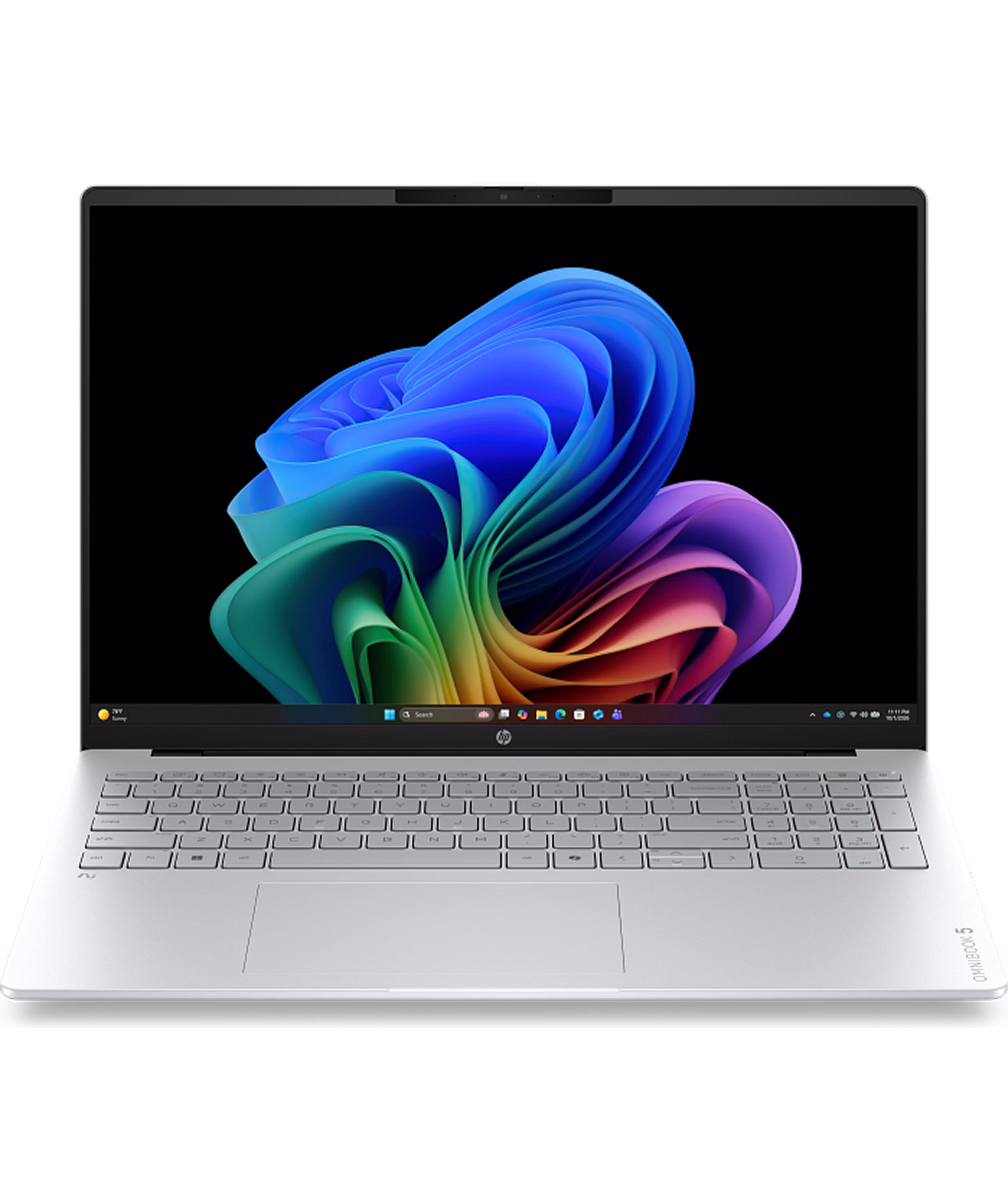 HP OmniBook 5 Next Gen AI (2026) 16" Windows 11 Home Intel Core Ultra 5 322 Intel Graphics 16GB memory 512GB storage Glacier Silver