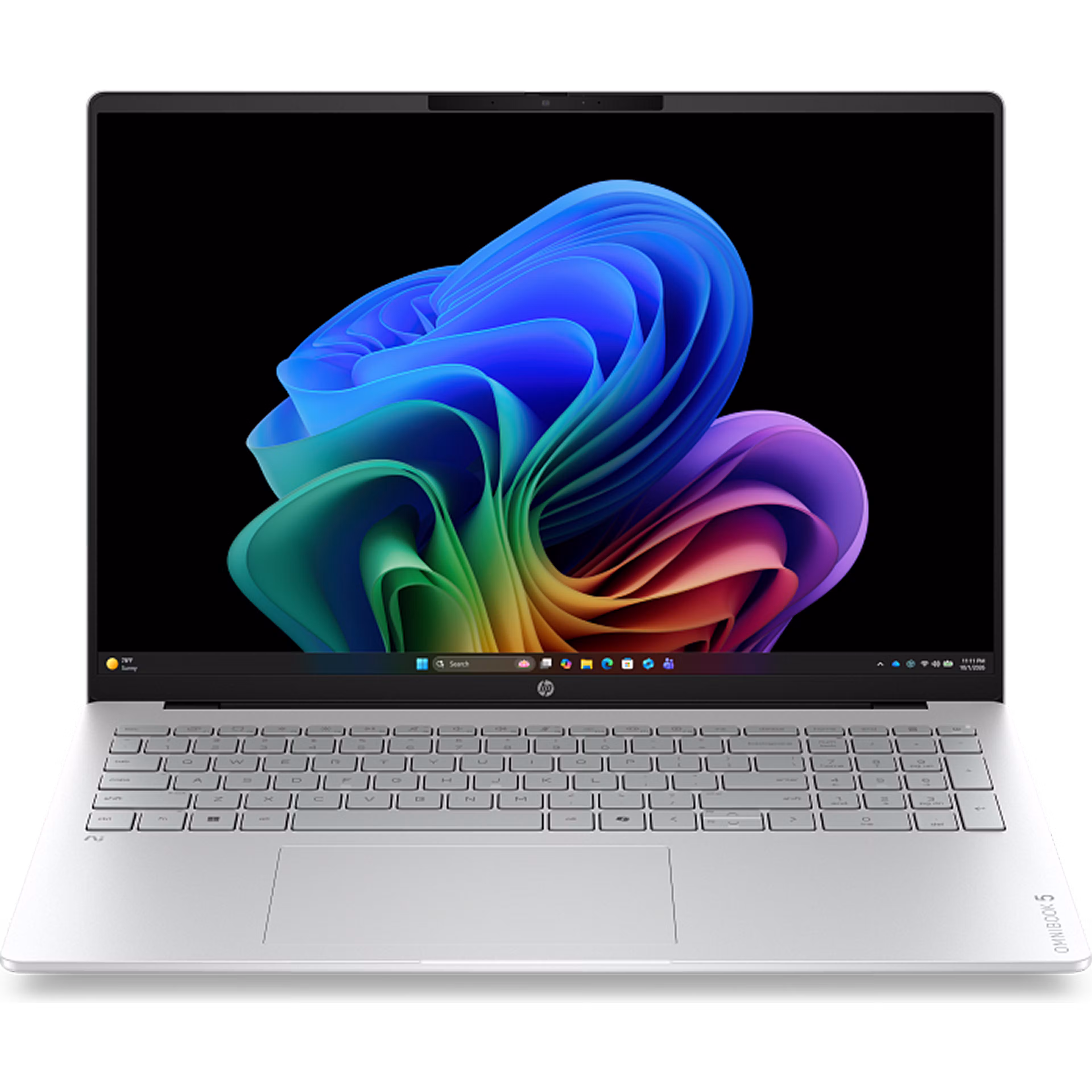 HP OmniBook 5 Next Gen AI (2026) 16" Windows 11 Home Intel Core Ultra 5 322 Intel Graphics 16GB memory 512GB storage Glacier Silver