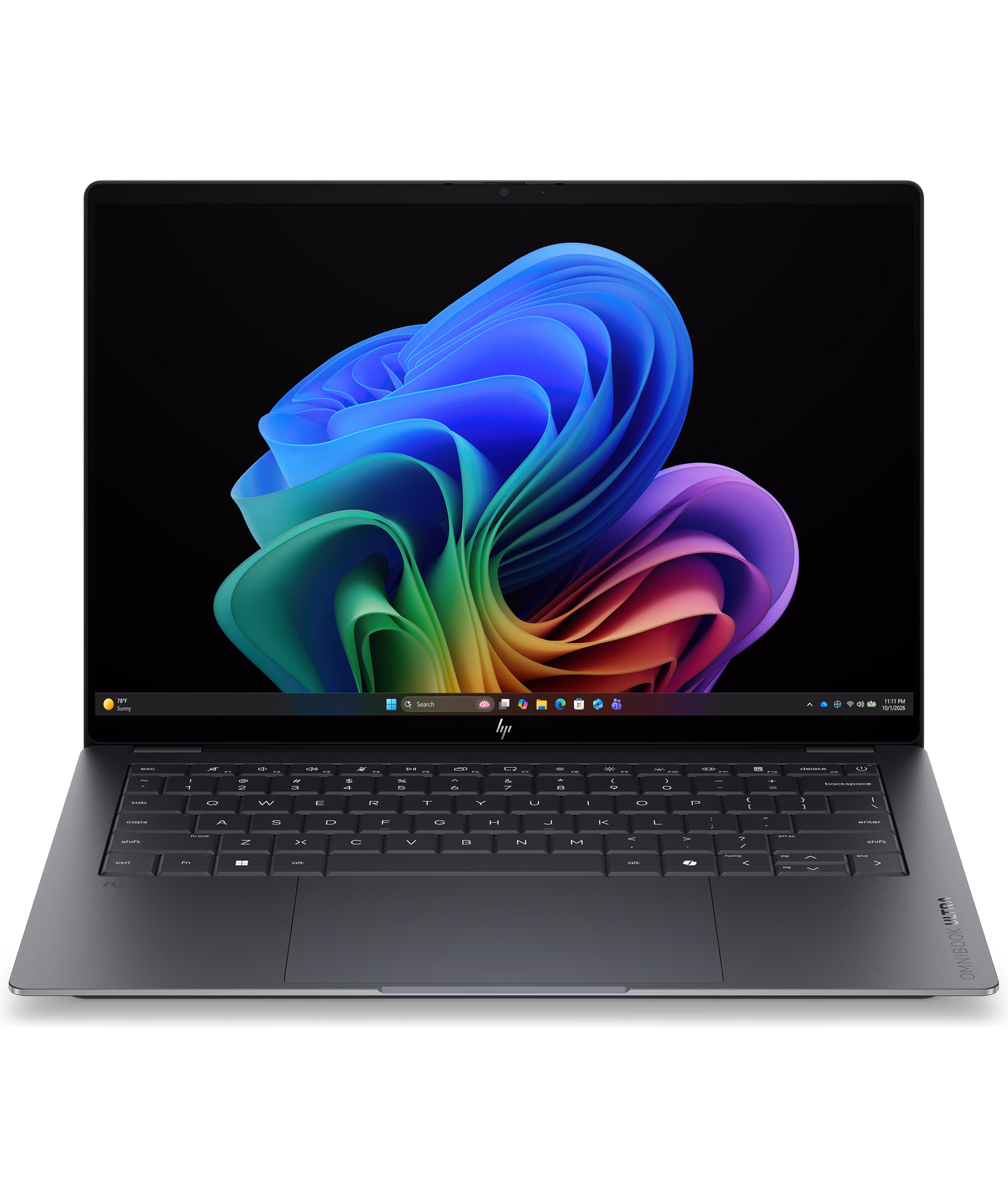 HP OmniBook Ultra Next Gen AI (2026) 14" Windows 11 Home Intel Core Ultra 7 356H Intel Graphics 16GB memory 512GB storage Eclipse Gray