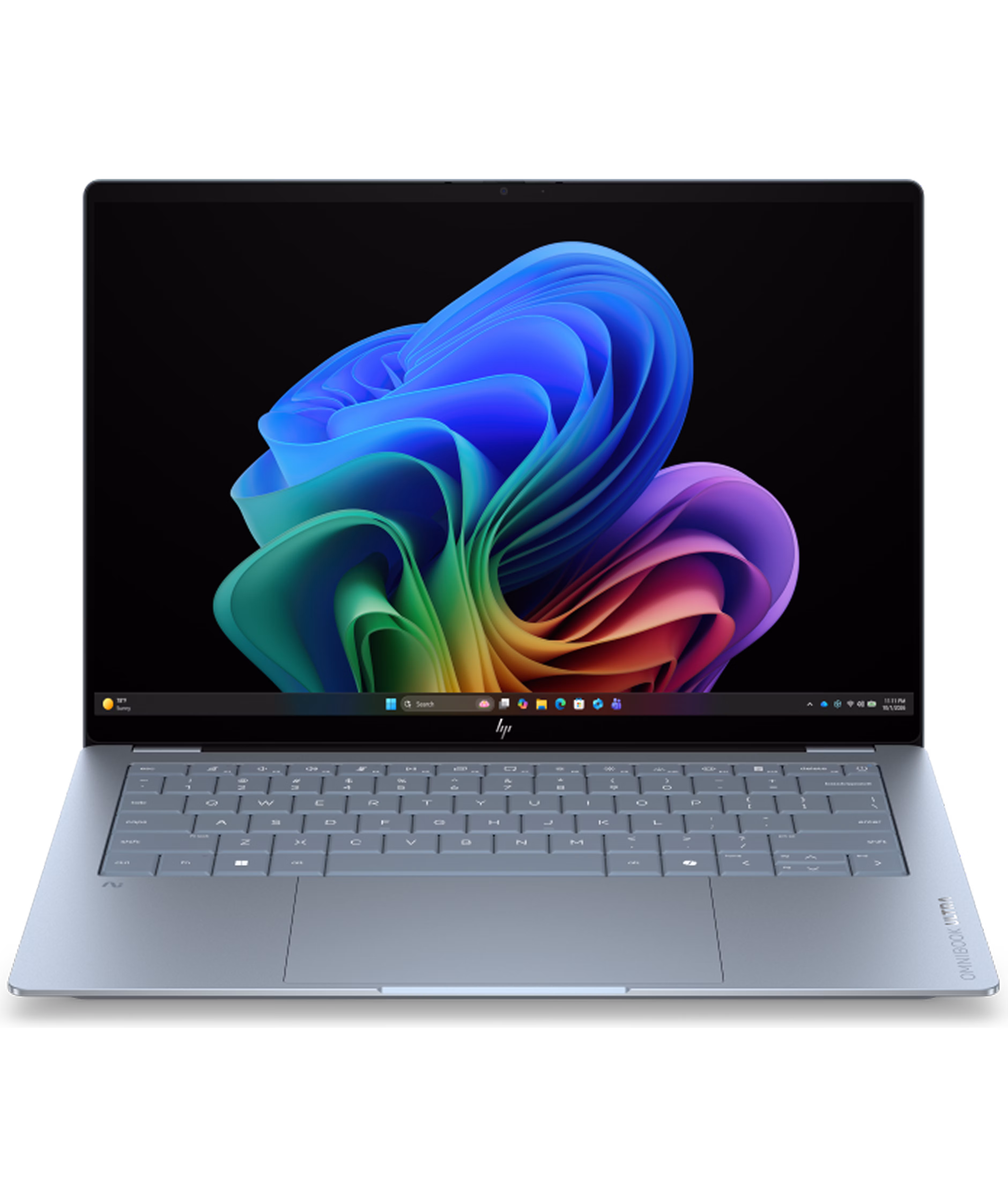 HP OmniBook Ultra Next Gen AI (2026) 14" Touchscreen Windows 11 Home Snapdragon X2 Plus X2P-64-100 Qualcomm Adreno GPU 16GB memory 512GB storage Stone Blue