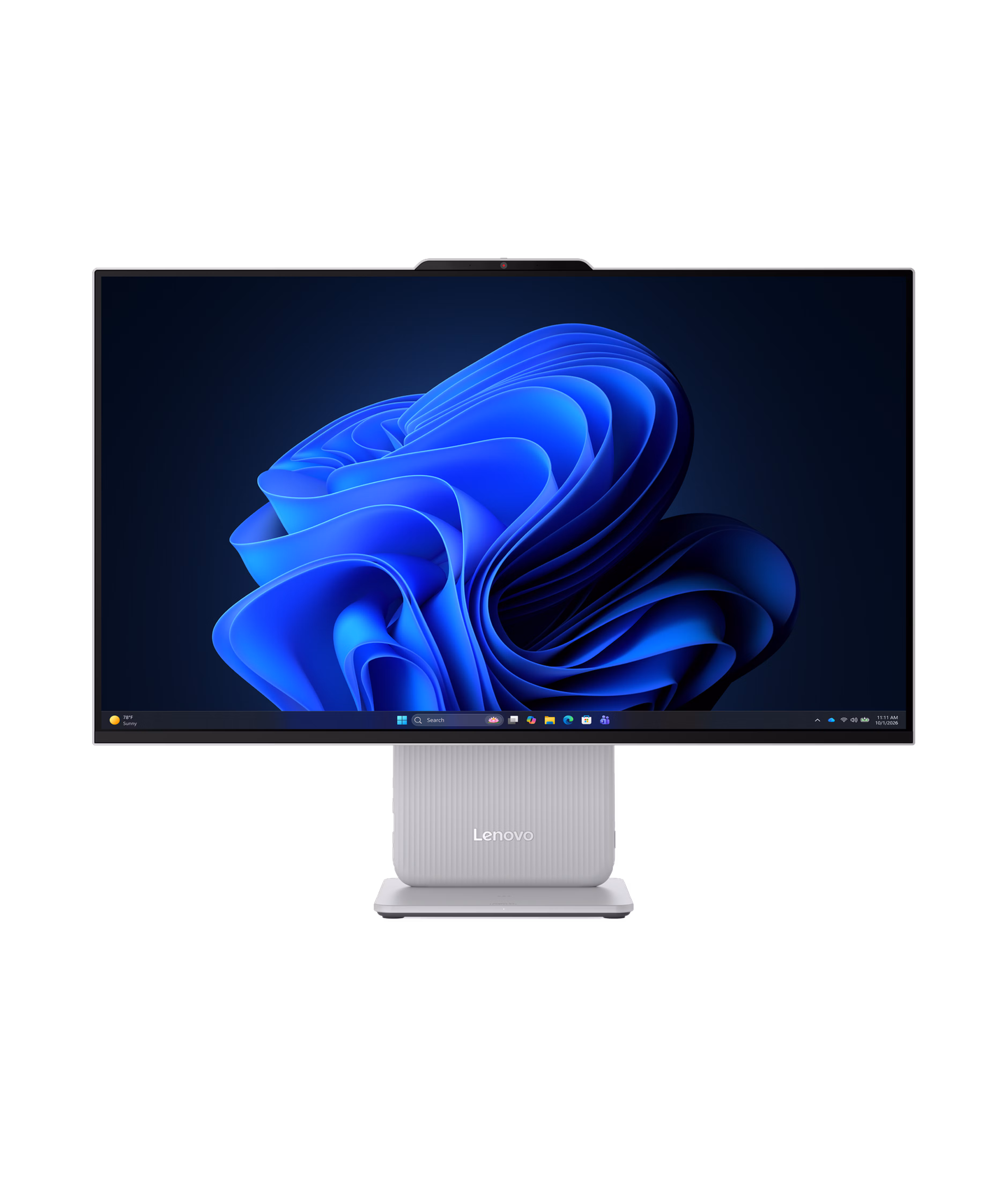 Lenovo IdeaCentre AIO 27IWC11 (2026) 27" Windows 11 Home Intel Core 5 320 Integrated Intel Graphics 16GB memory 1TB storage Cloud Grey