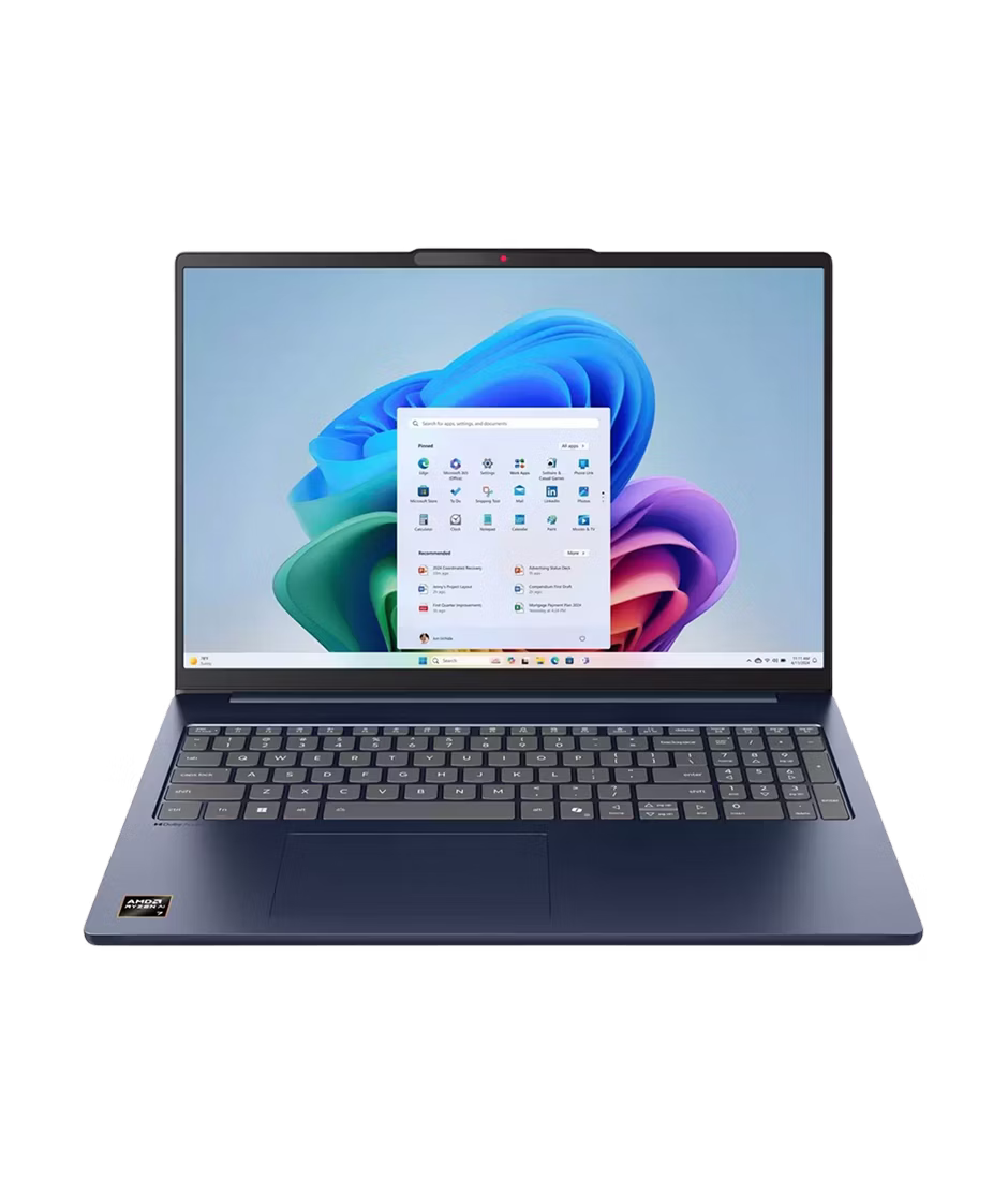 Lenovo IdeaPad Slim 5 (2025) 16" AMD Ryzen 7 8845HS AMD Radeon 780M Graphics 32GB memory 1TB SSD Cosmic Blue