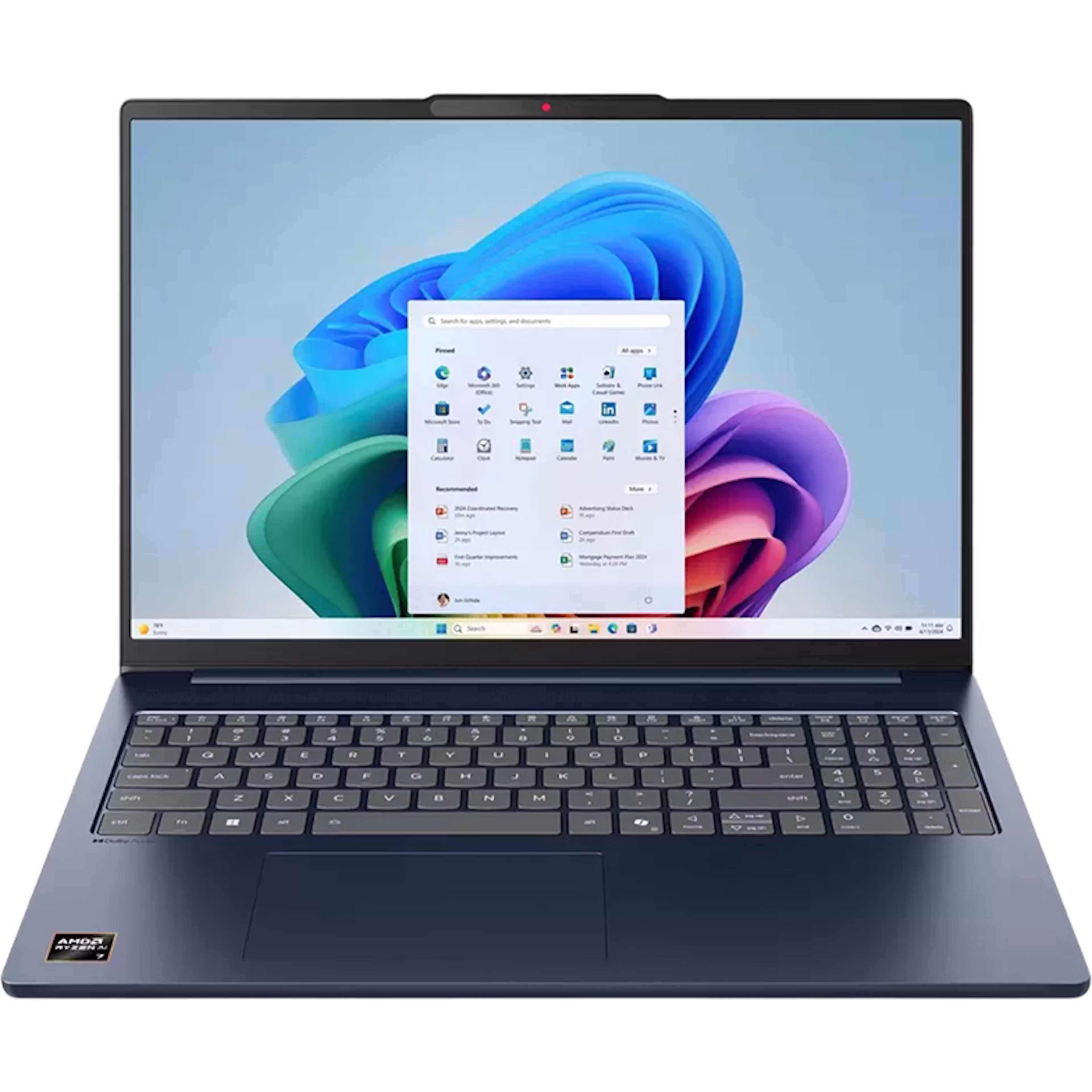Lenovo IdeaPad Slim 5 (2025) 16" AMD Ryzen 7 8845HS 1TB Storage 32GB Memory AMD Radeon 780M Graphics Cosmic Blue