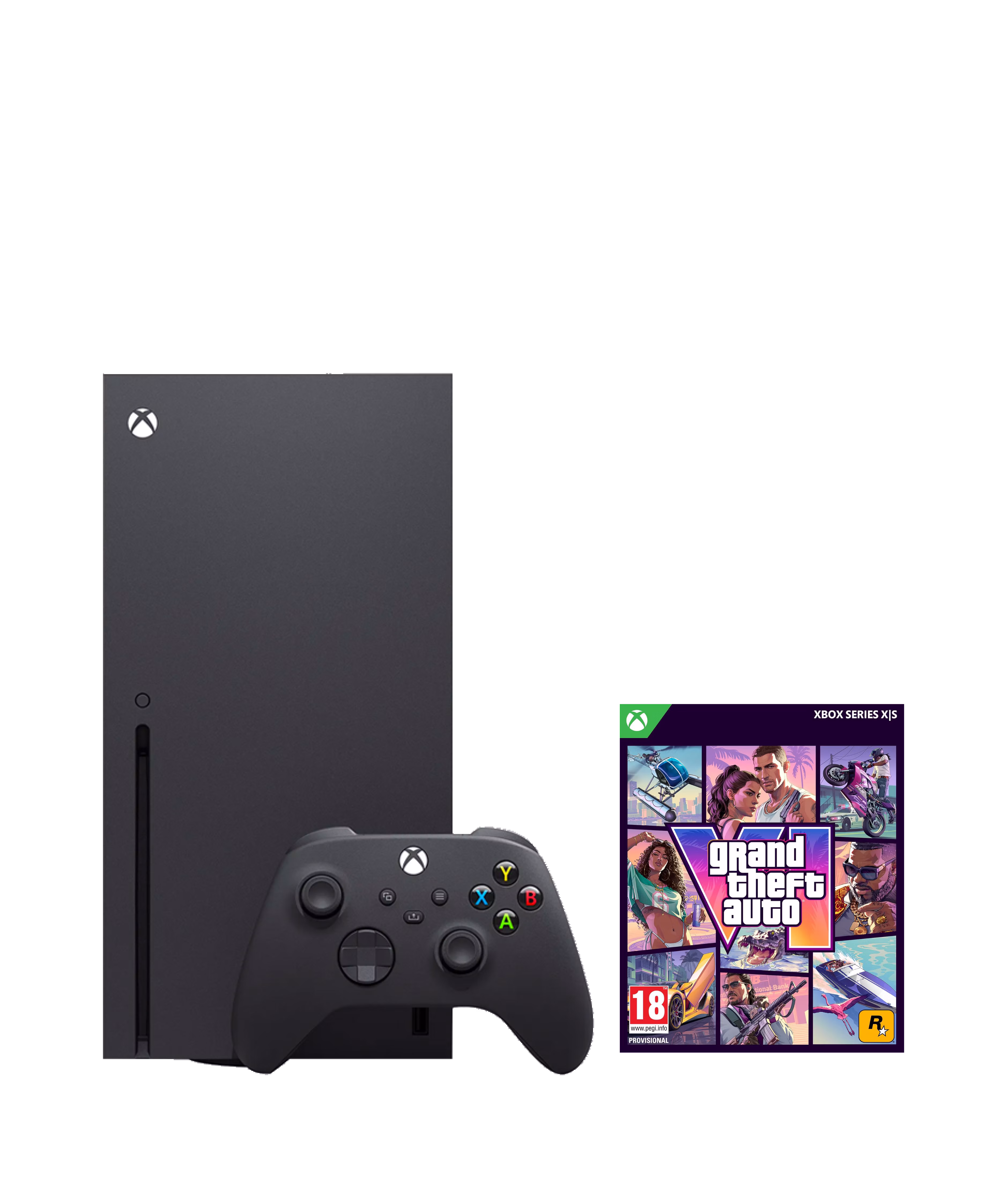 Microsoft Xbox Series X with Grand Theft Auto VI 1TB Black