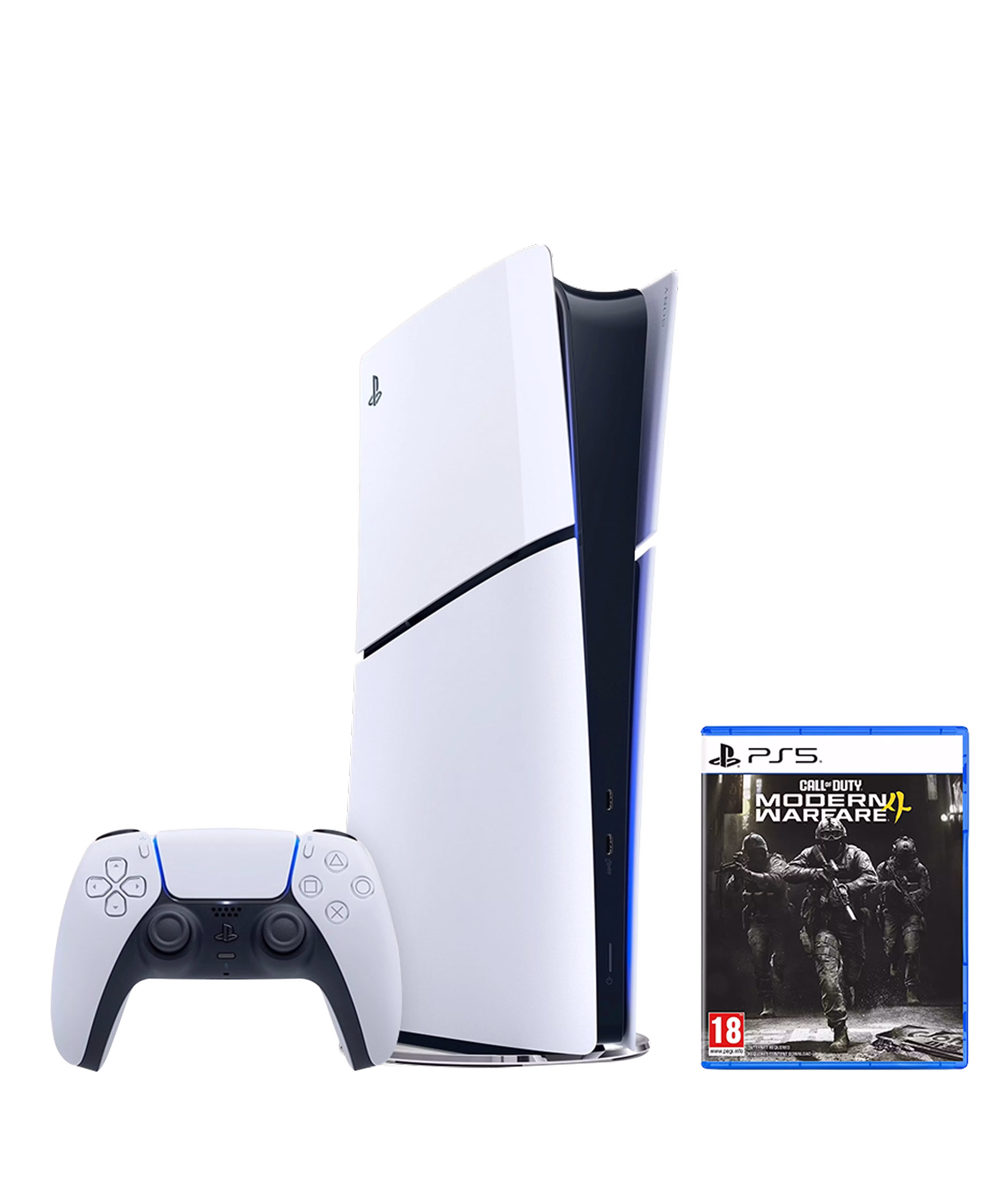 Sony PlayStation®5 Digital Edition Console - 825GB with Call of Duty: Modern Warfare 4