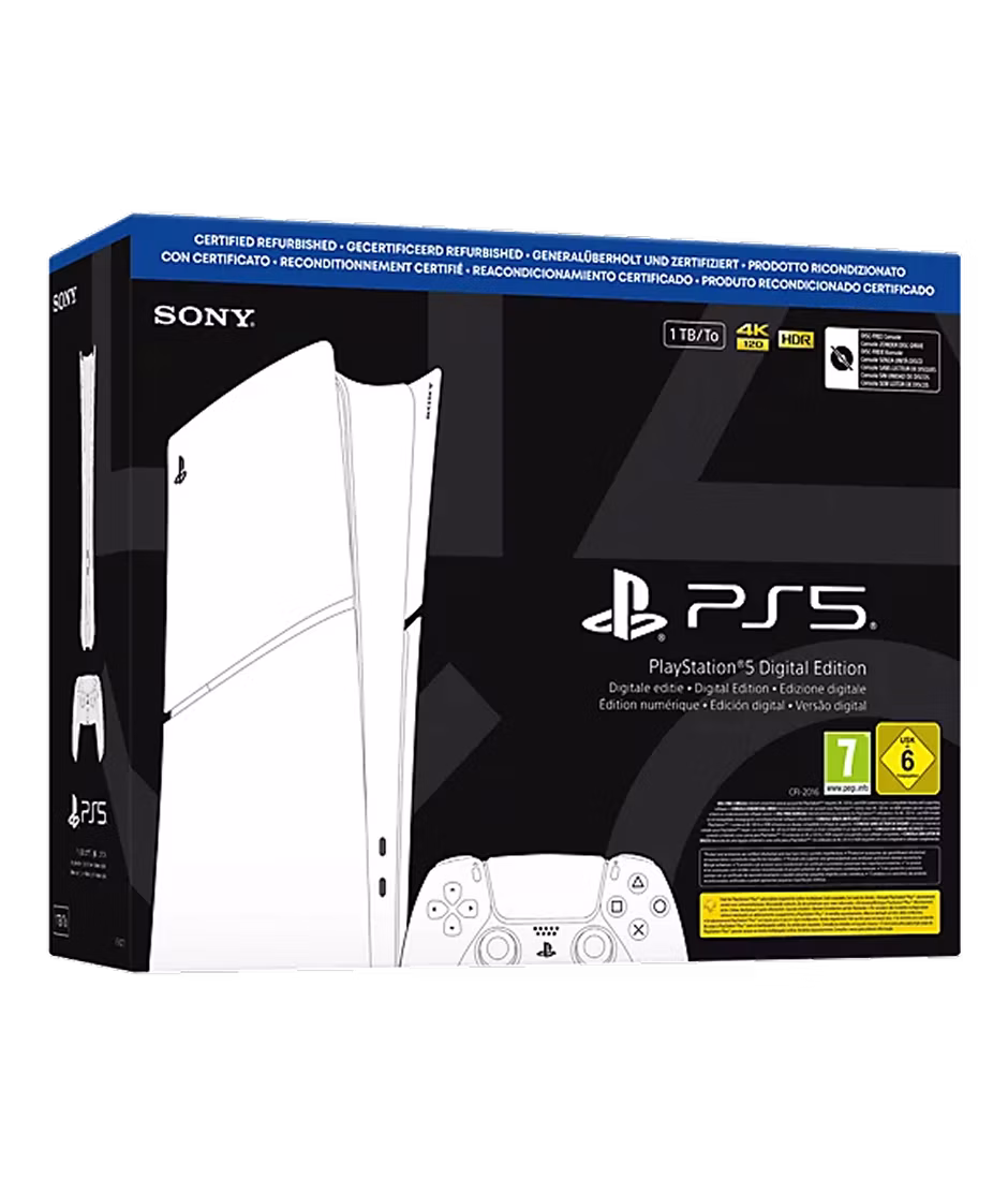 Sony Certified Refurbished PlayStation®5 Digital Edition Console (model group - slim)