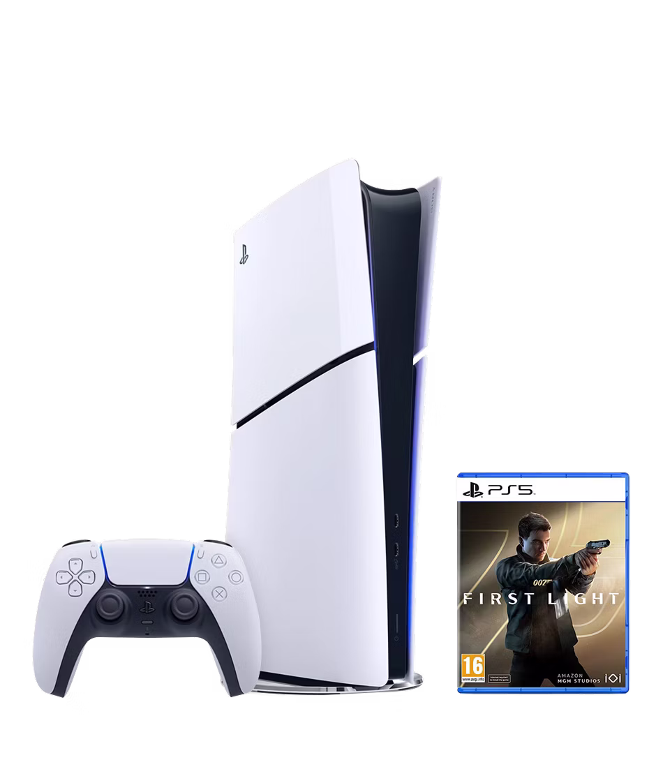 Sony PlayStation®5 Digital Edition Console - 825GB with 007 First Light Bundle