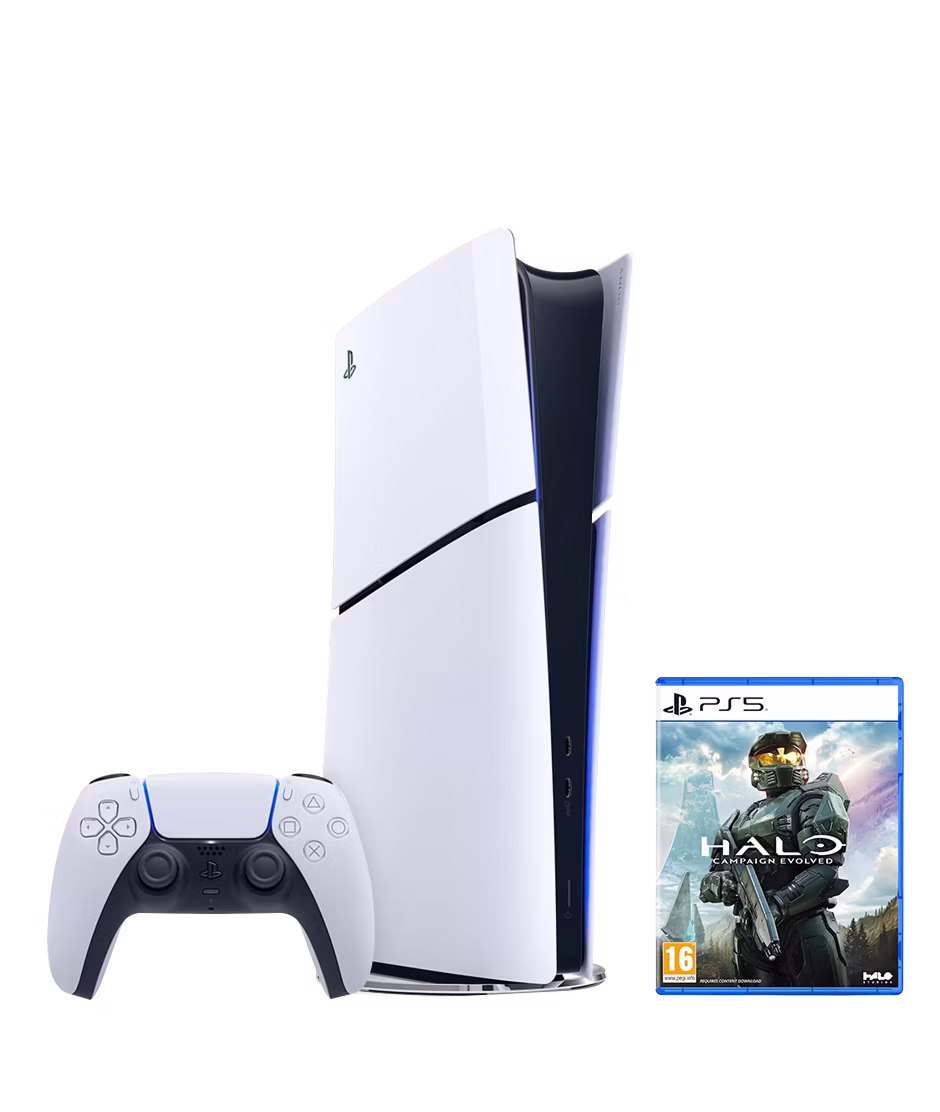 PlayStation®5 Digital Edition Console - 825GB with Halo: Campaign Evolved