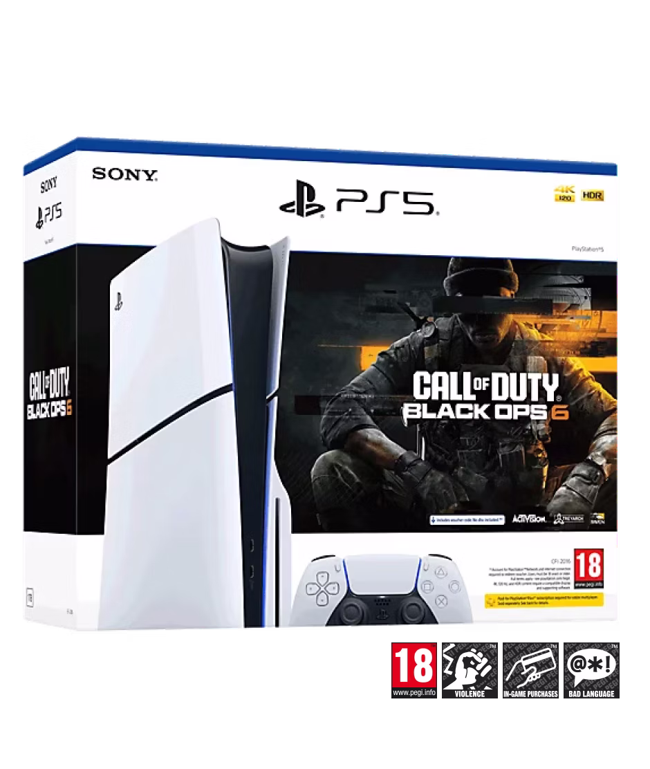 Sony PlayStation®5 Console - Call of Duty®: Black Ops 6 Bundle (model group - slim) White